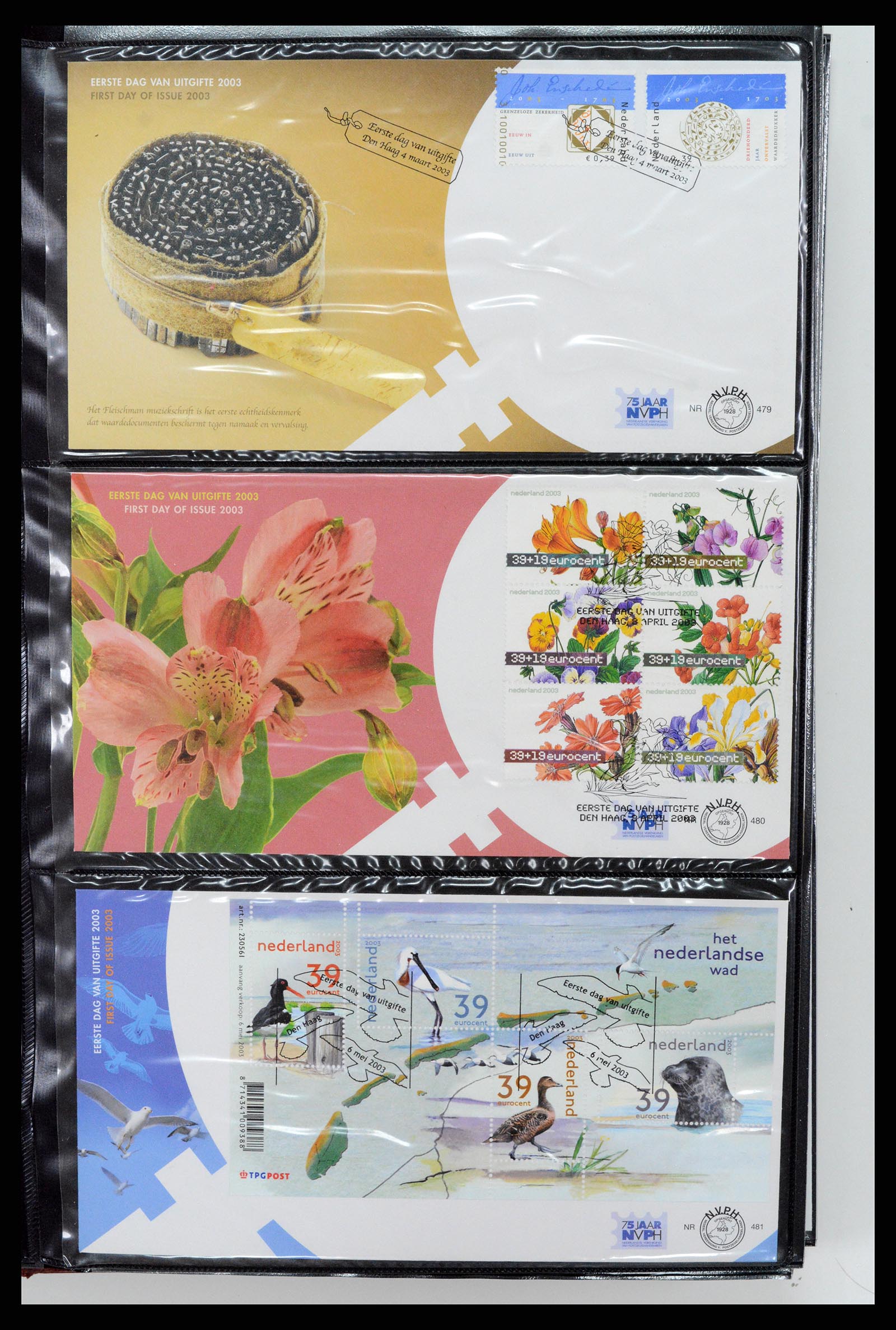 37461 228 - Postzegelverzameling 37461 Nederland FDC's 1950-2014.