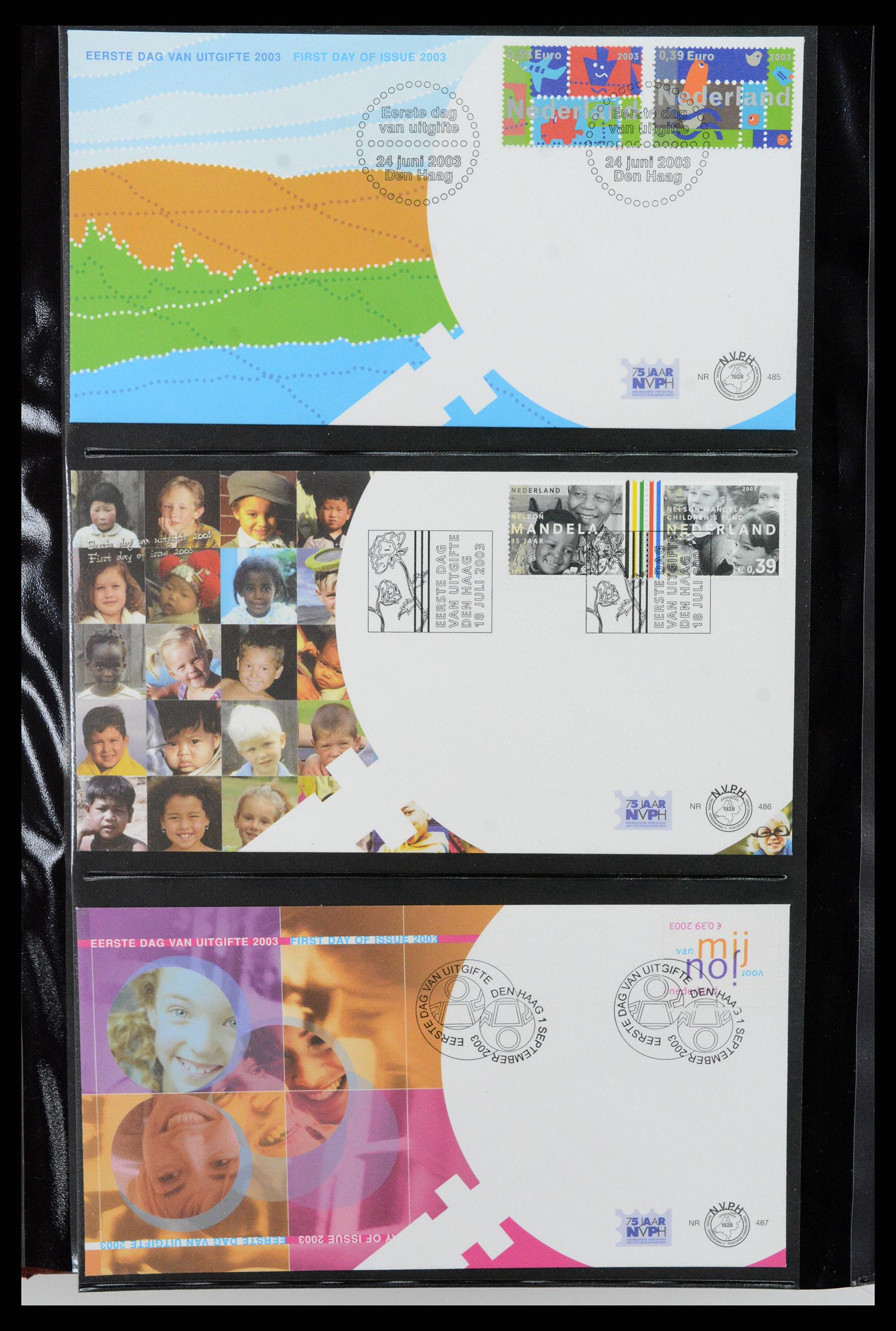 37461 231 - Postzegelverzameling 37461 Nederland FDC's 1950-2014.