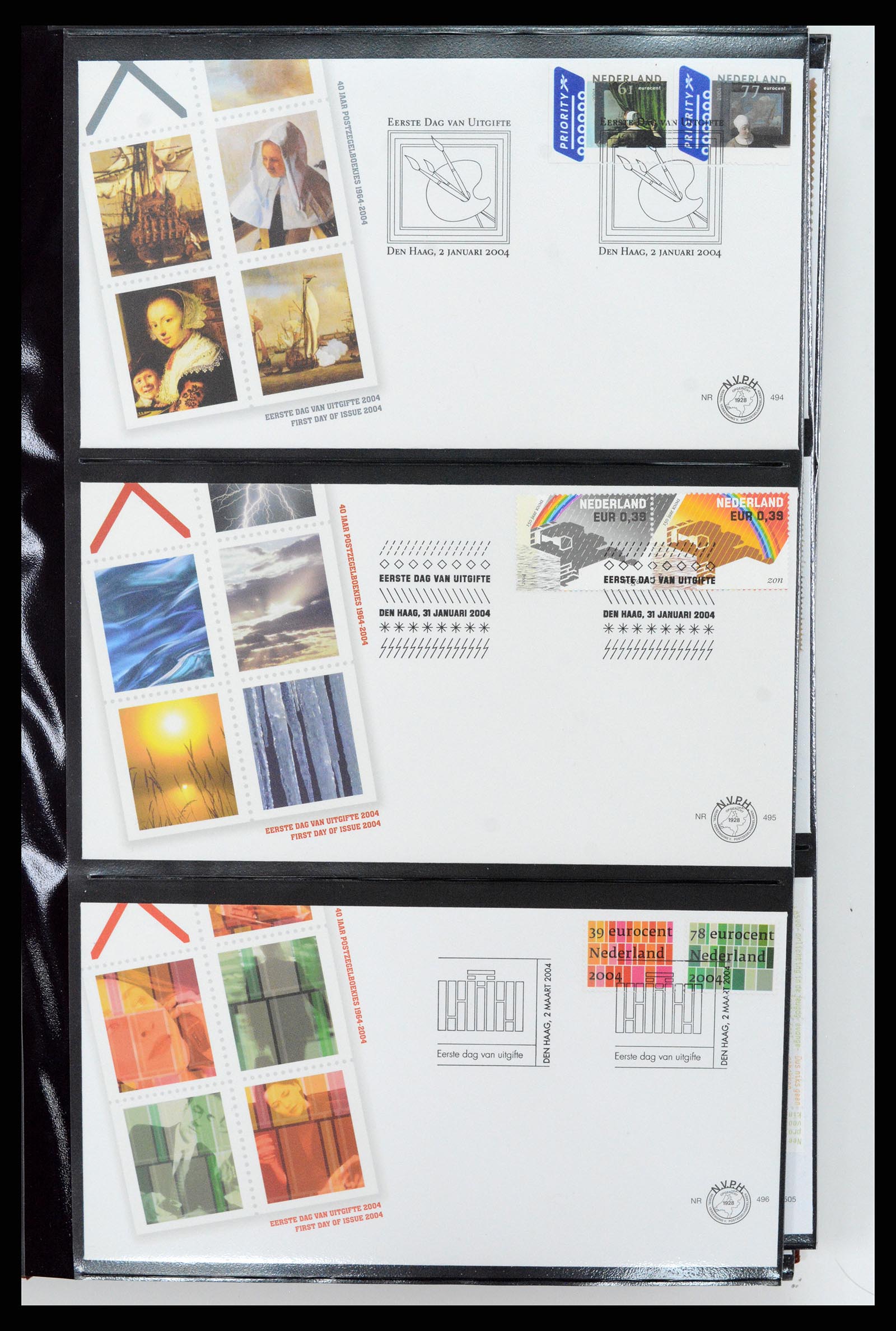 37461 236 - Postzegelverzameling 37461 Nederland FDC's 1950-2014.