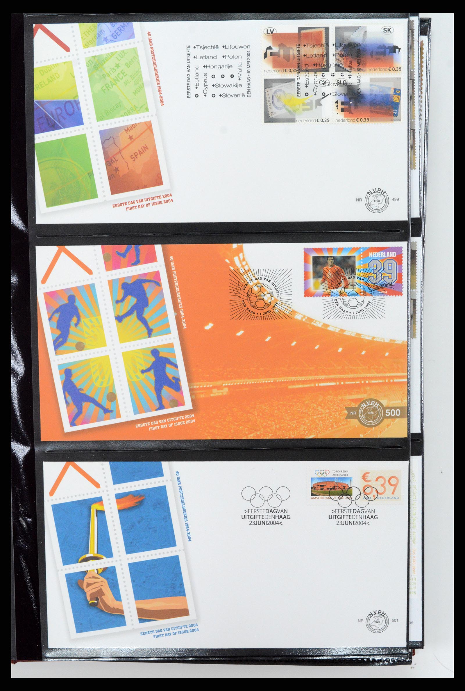 37461 238 - Postzegelverzameling 37461 Nederland FDC's 1950-2014.
