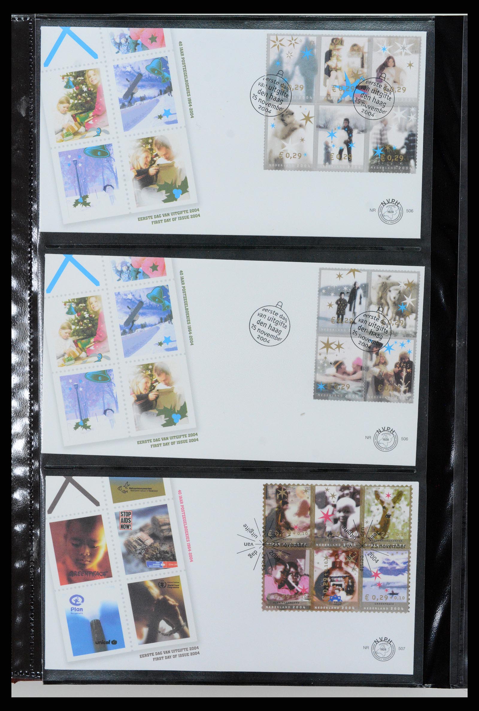 37461 241 - Postzegelverzameling 37461 Nederland FDC's 1950-2014.