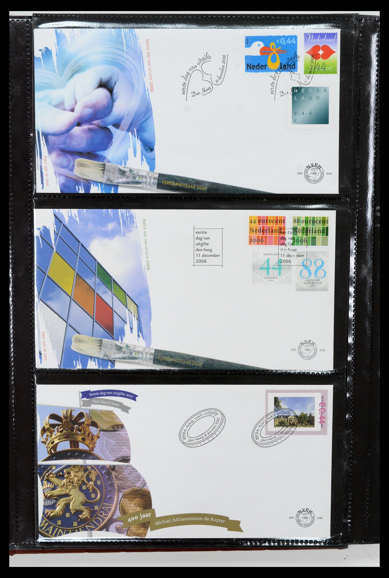 37461 259 - Postzegelverzameling 37461 Nederland FDC's 1950-2014.