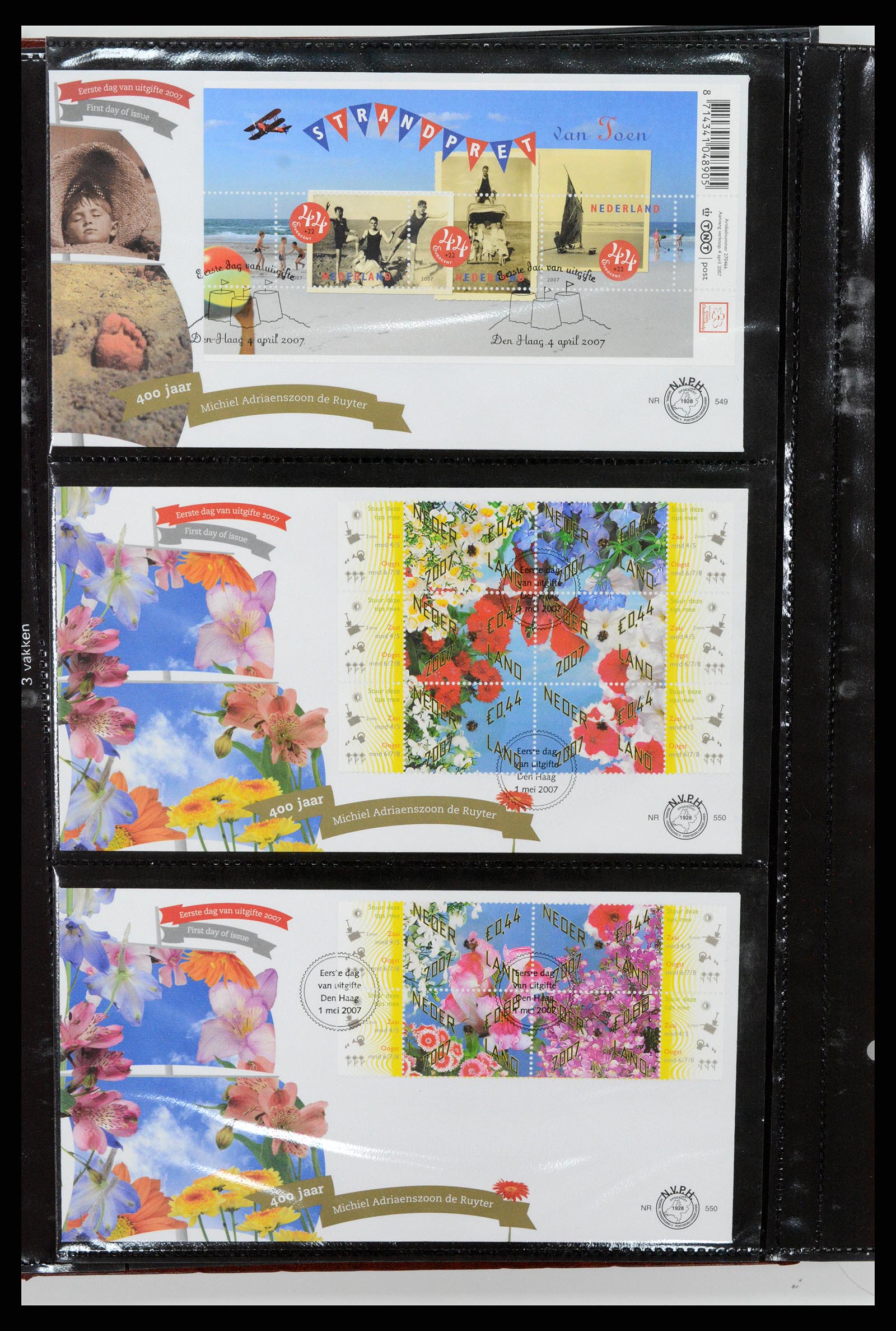 37461 261 - Postzegelverzameling 37461 Nederland FDC's 1950-2014.