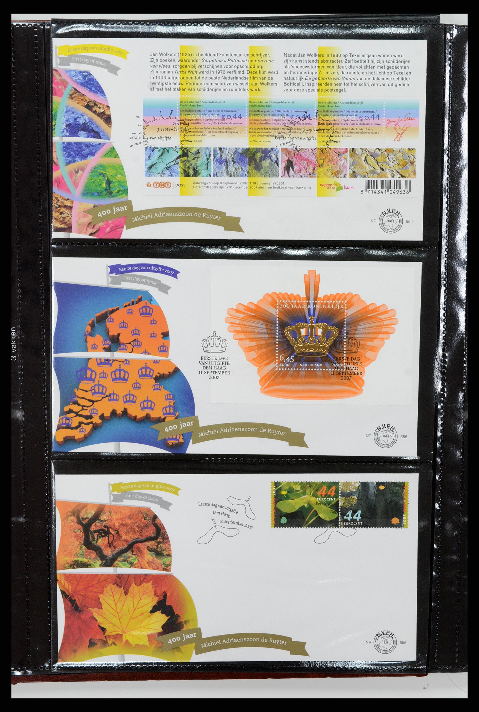 37461 263 - Postzegelverzameling 37461 Nederland FDC's 1950-2014.