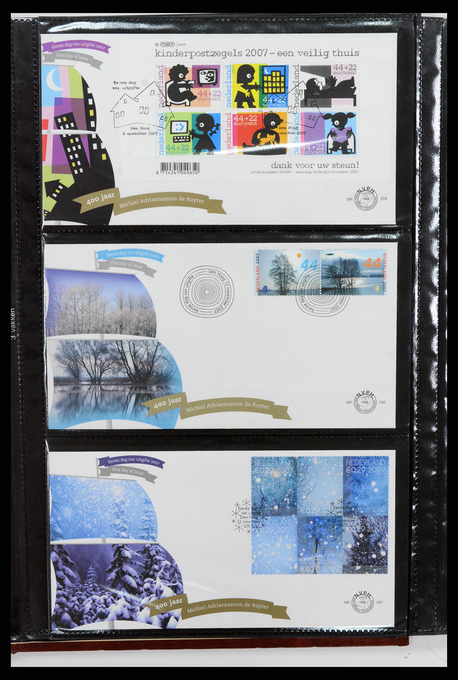 37461 265 - Postzegelverzameling 37461 Nederland FDC's 1950-2014.