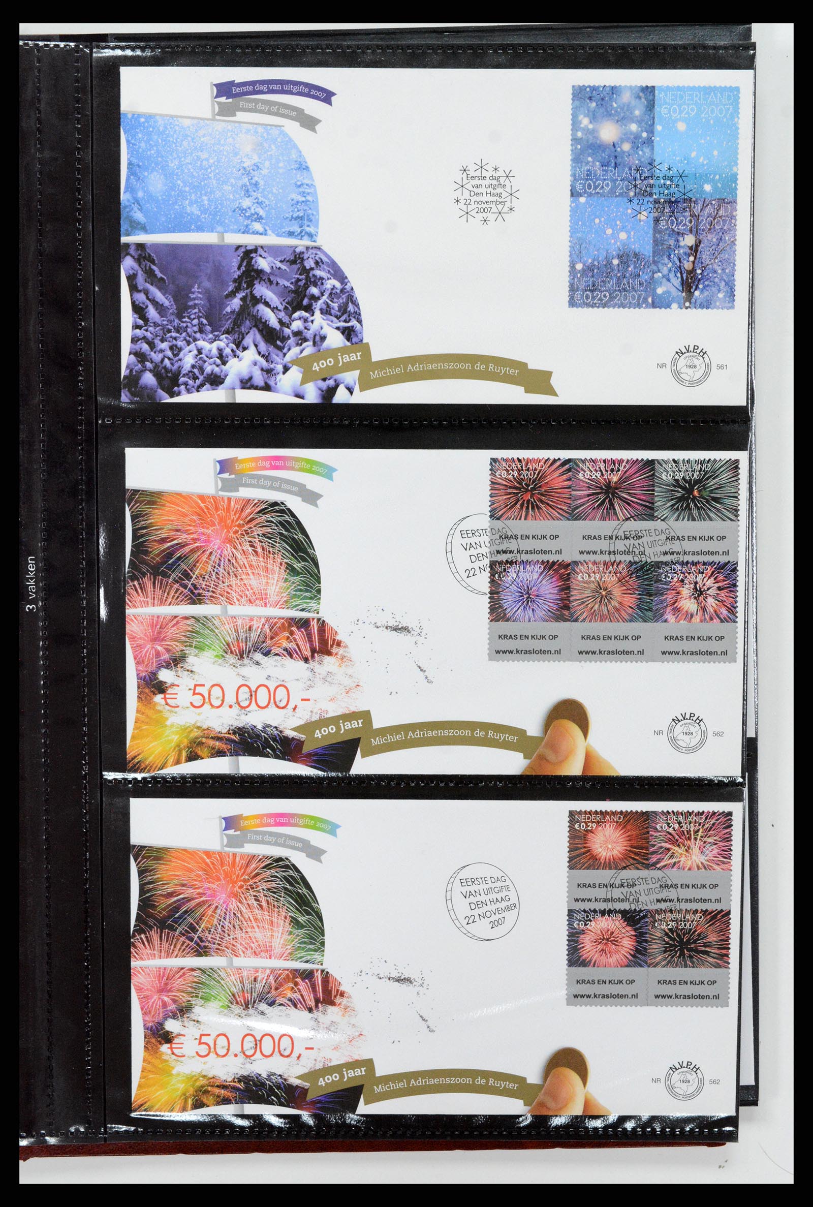 37461 266 - Postzegelverzameling 37461 Nederland FDC's 1950-2014.