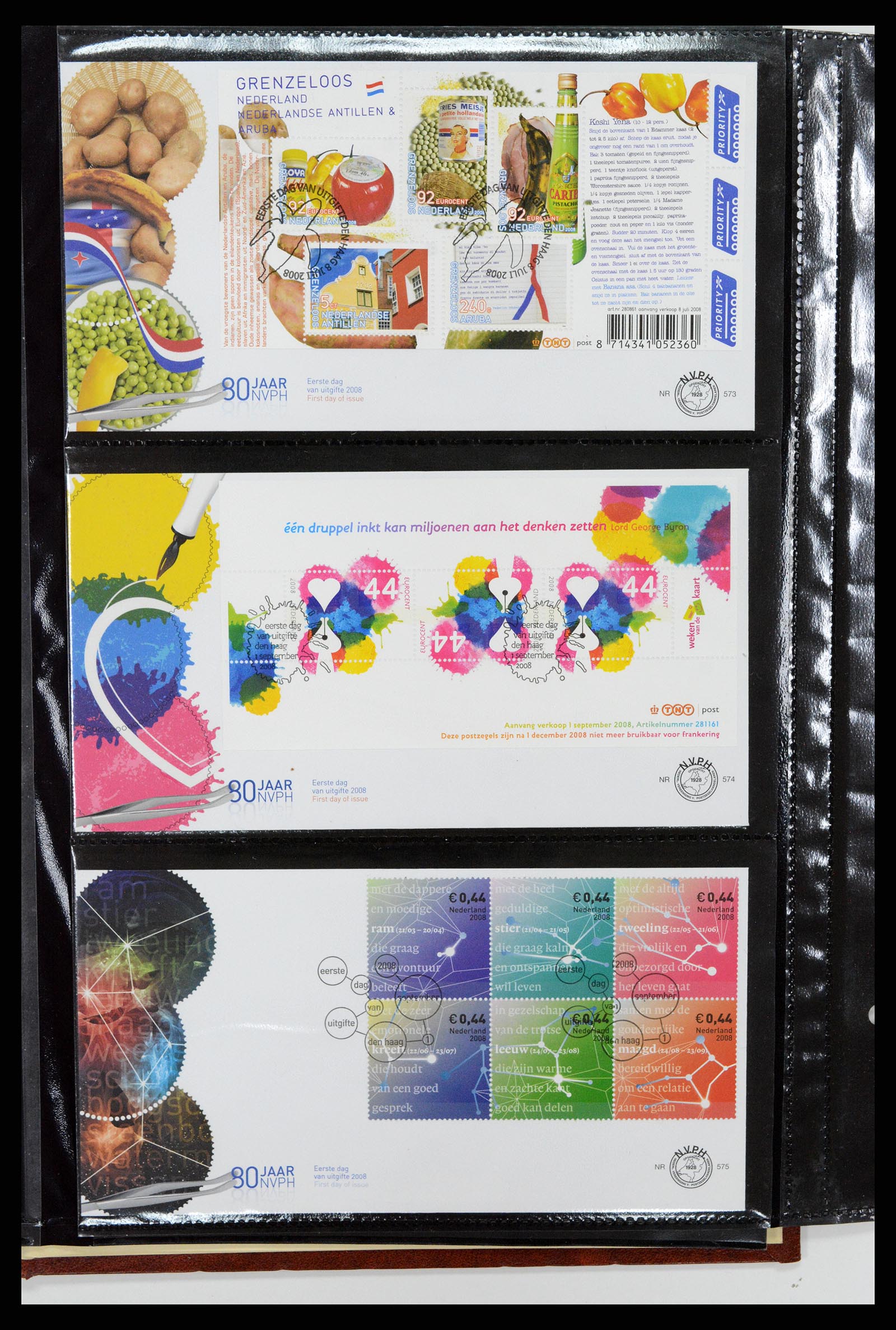 37461 271 - Postzegelverzameling 37461 Nederland FDC's 1950-2014.
