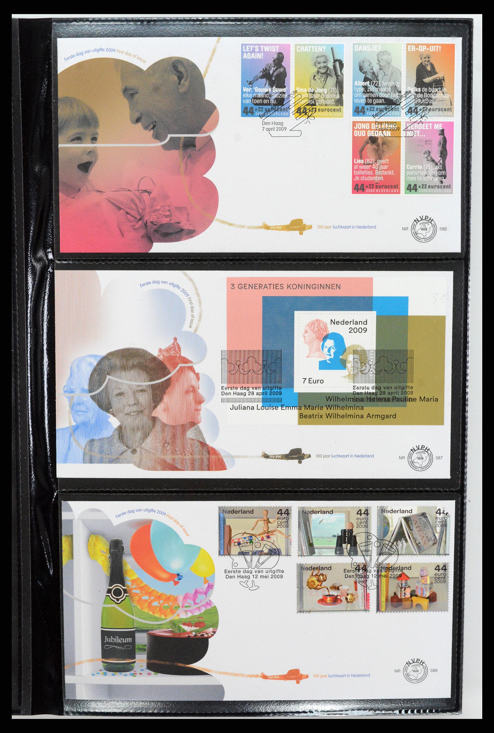 37461 277 - Postzegelverzameling 37461 Nederland FDC's 1950-2014.