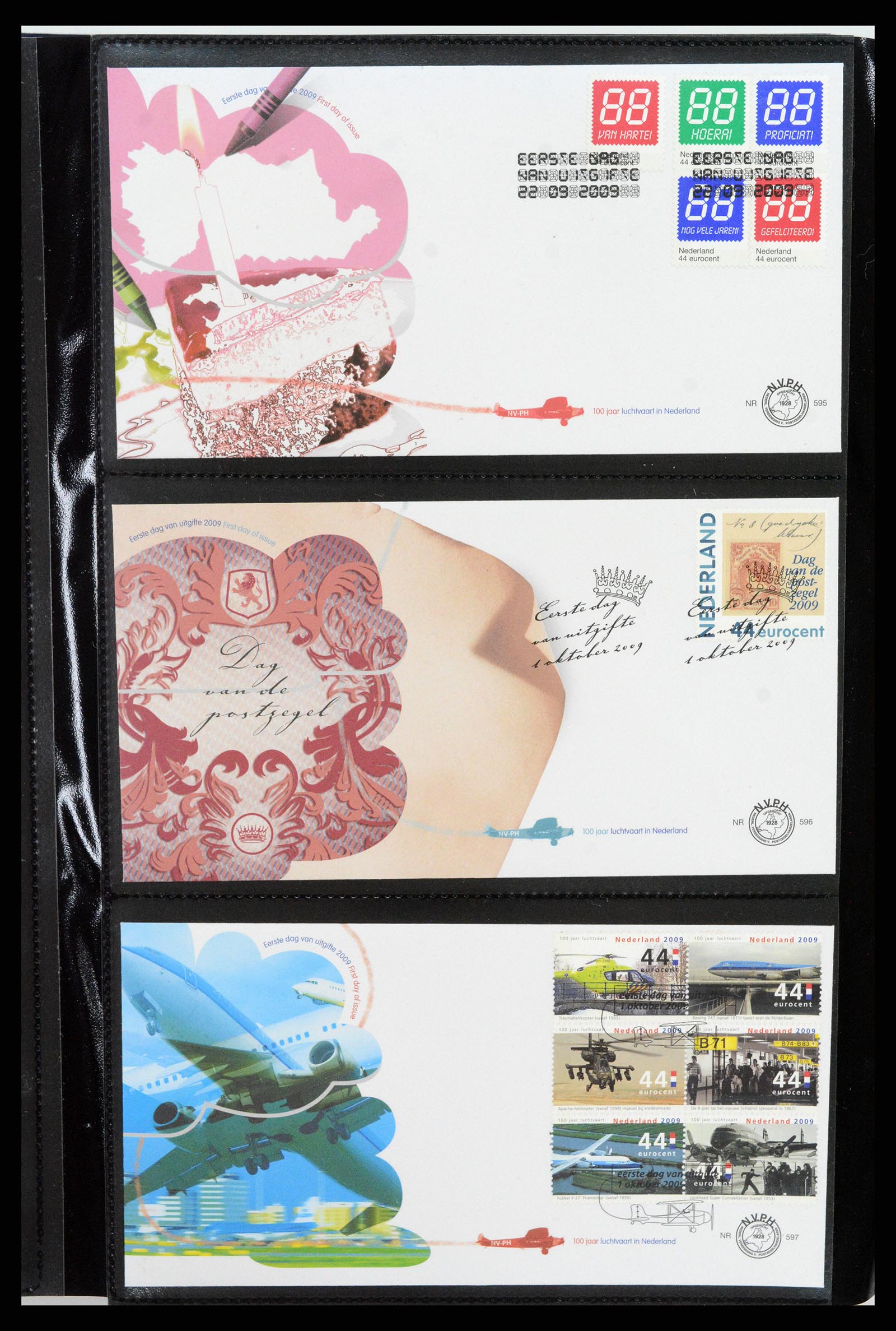 37461 280 - Postzegelverzameling 37461 Nederland FDC's 1950-2014.