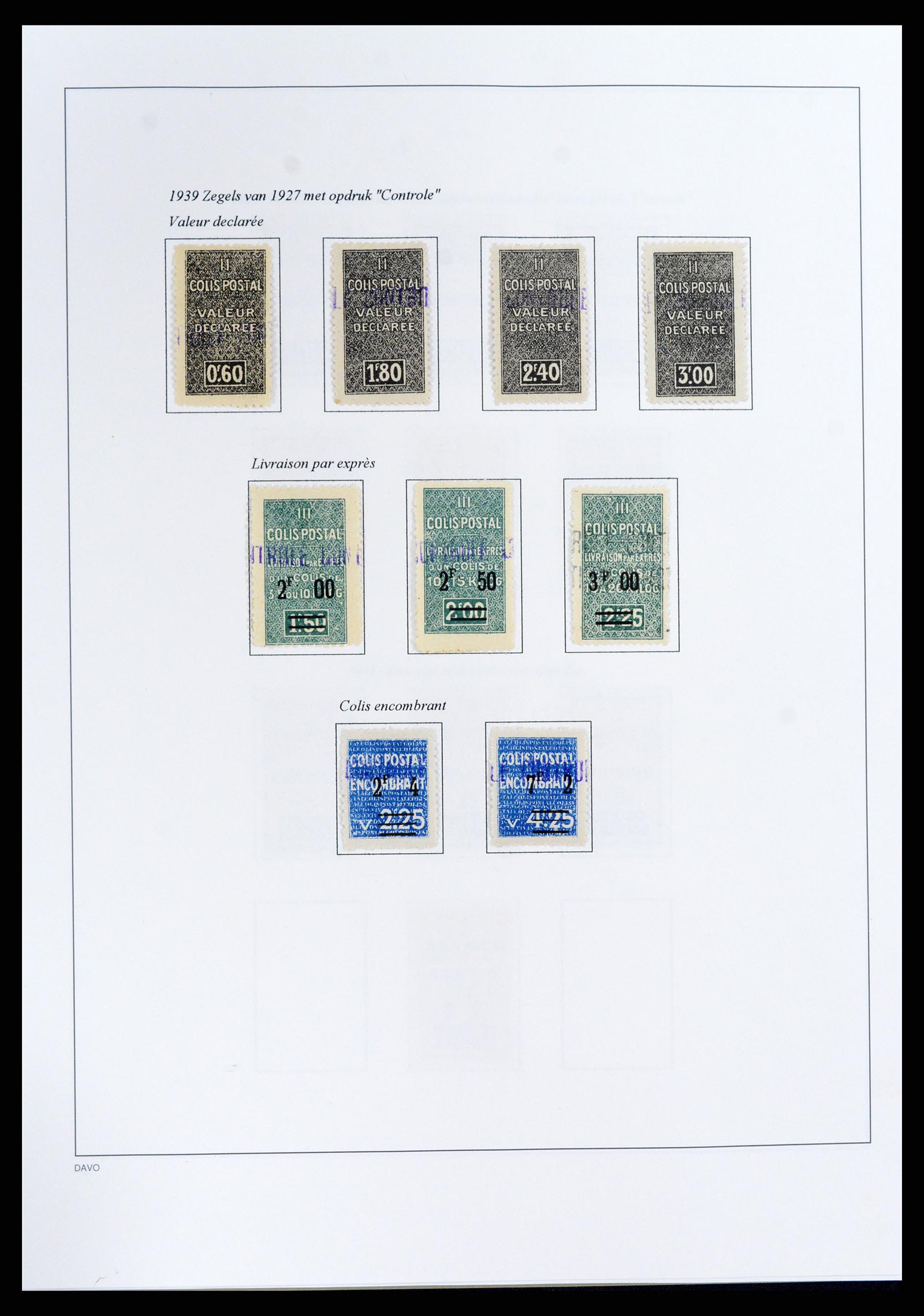 37472 094 - Postzegelverzameling 37472 Algerije speciaalverzameling 1849(!)-1958.