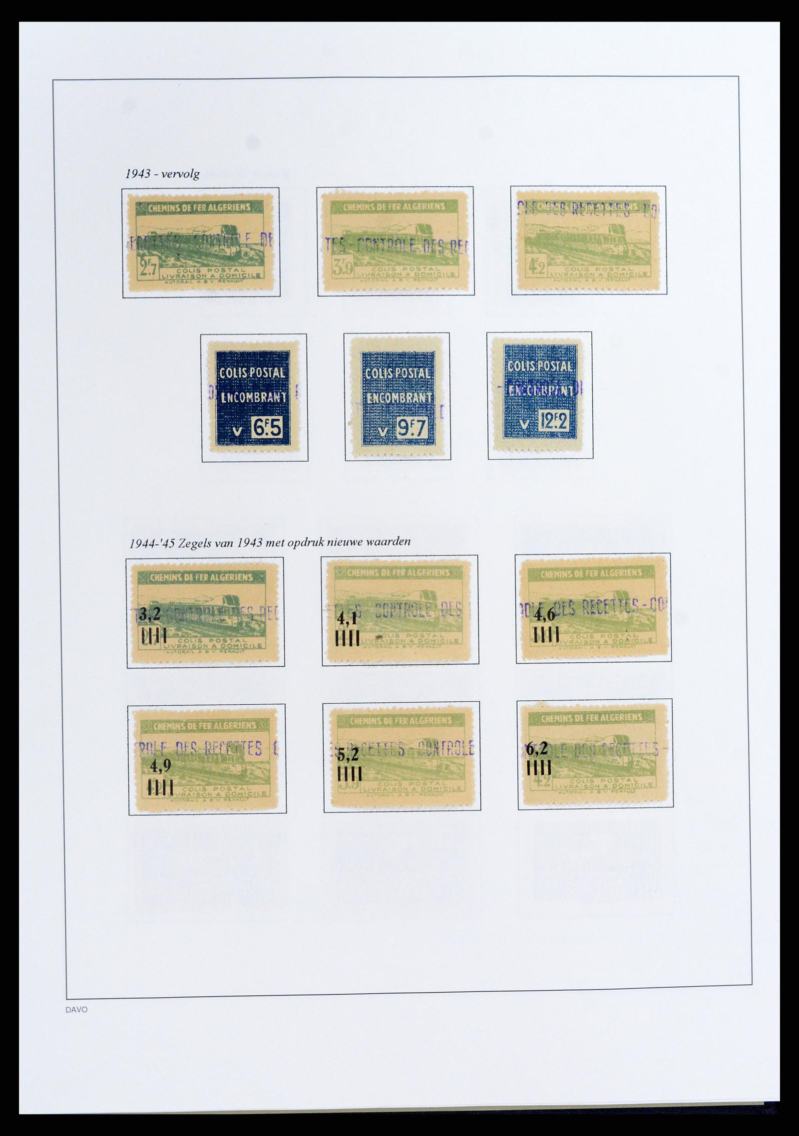 37472 099 - Postzegelverzameling 37472 Algerije speciaalverzameling 1849(!)-1958.