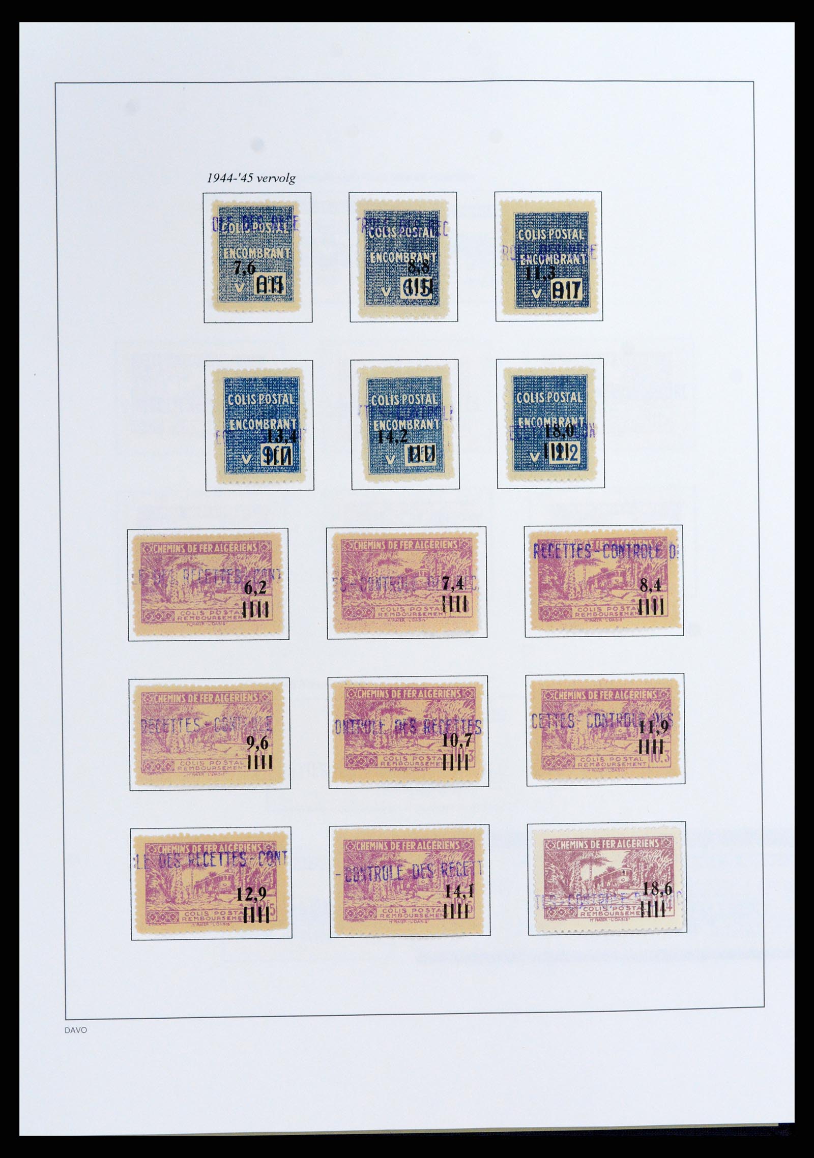 37472 100 - Postzegelverzameling 37472 Algerije speciaalverzameling 1849(!)-1958.