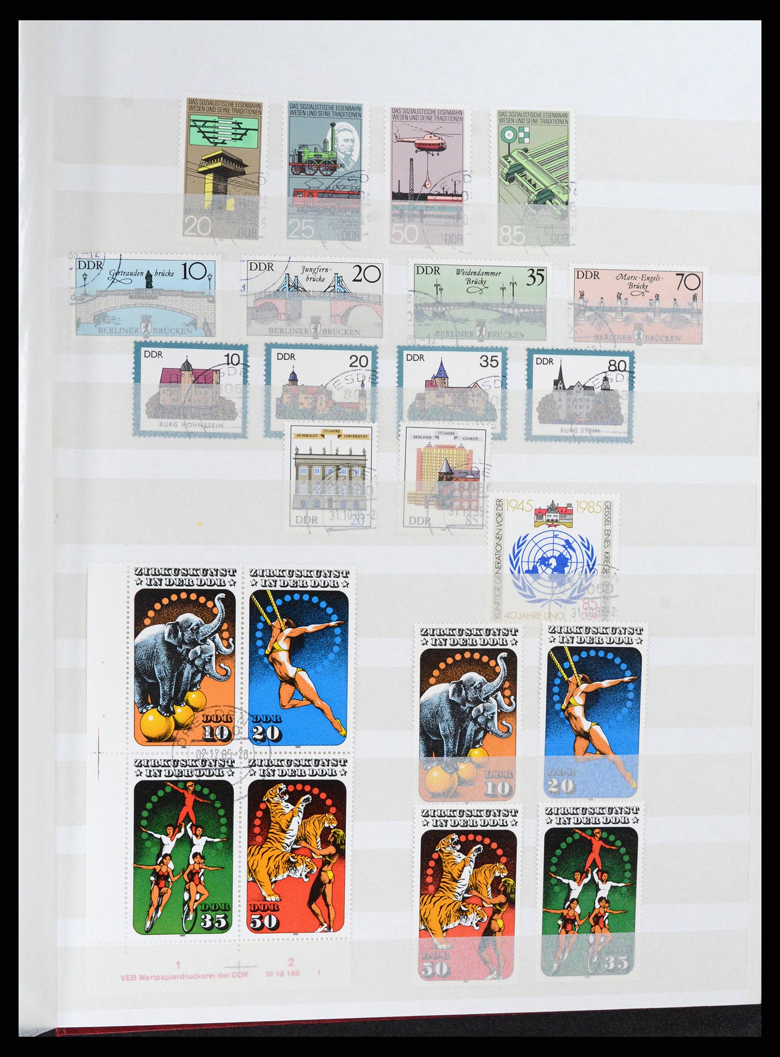 37501 101 - Postzegelverzameling 37501 DDR 1949-1990.