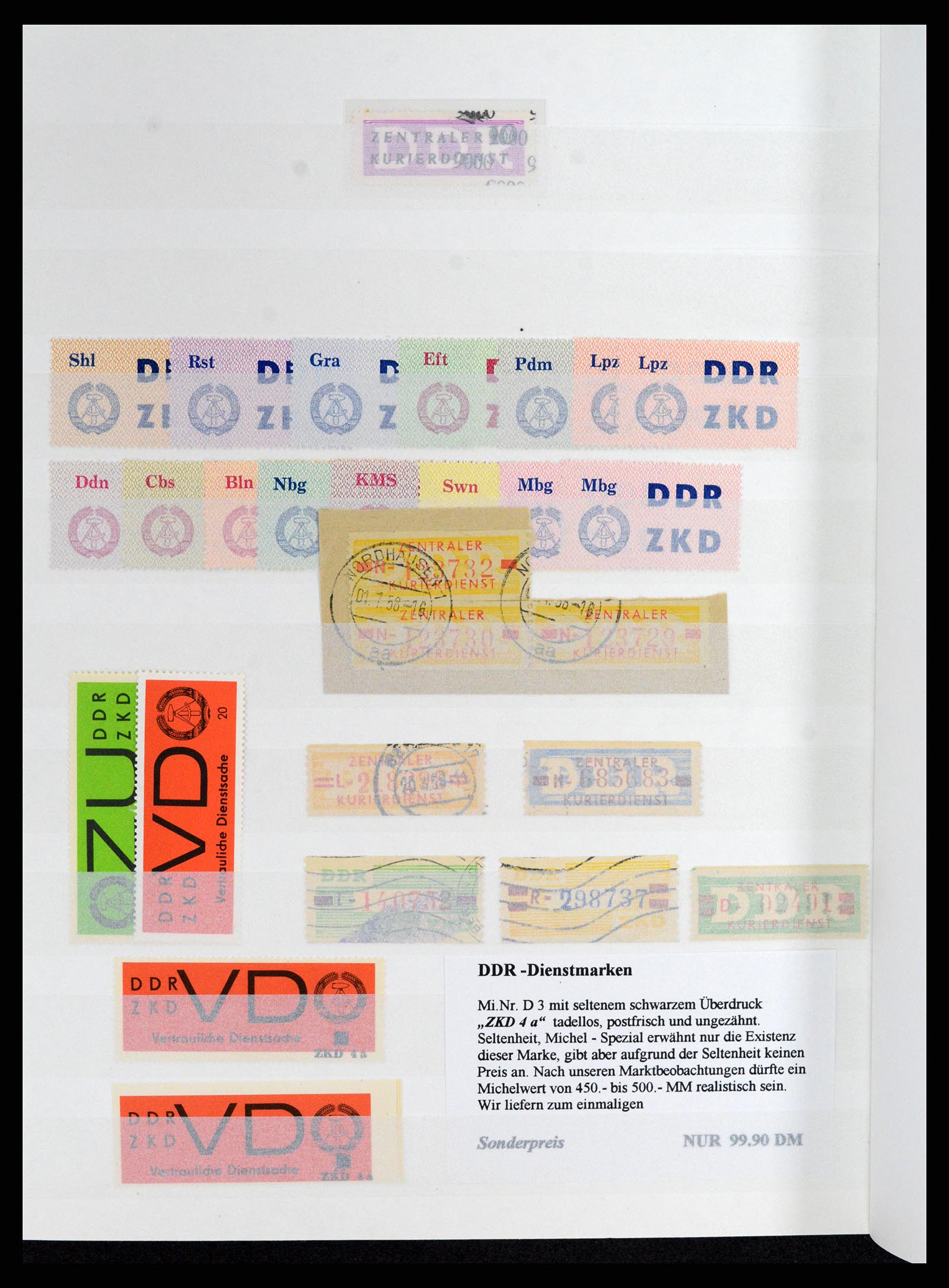 37501 121 - Postzegelverzameling 37501 DDR 1949-1990.