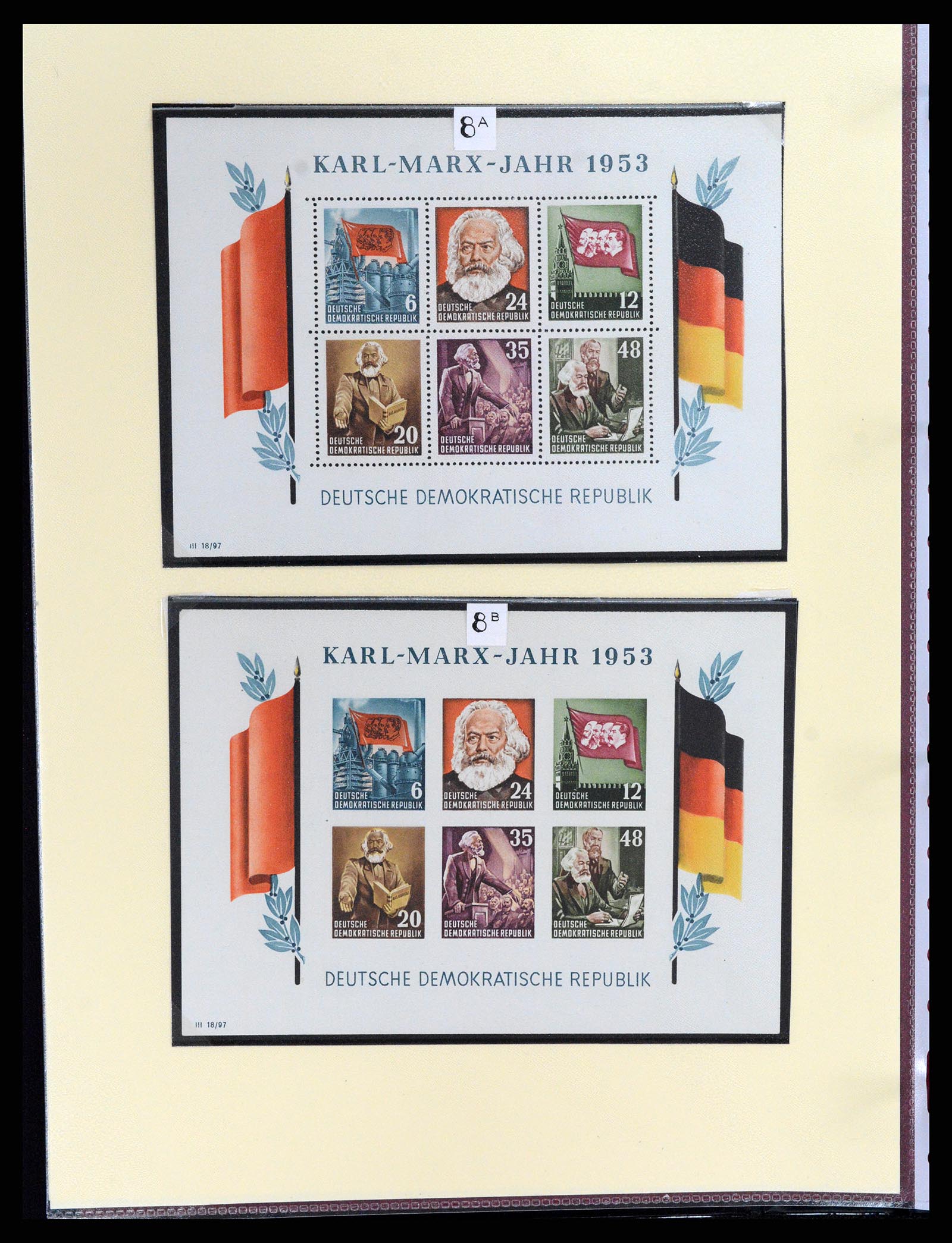 37501 123 - Postzegelverzameling 37501 DDR 1949-1990.
