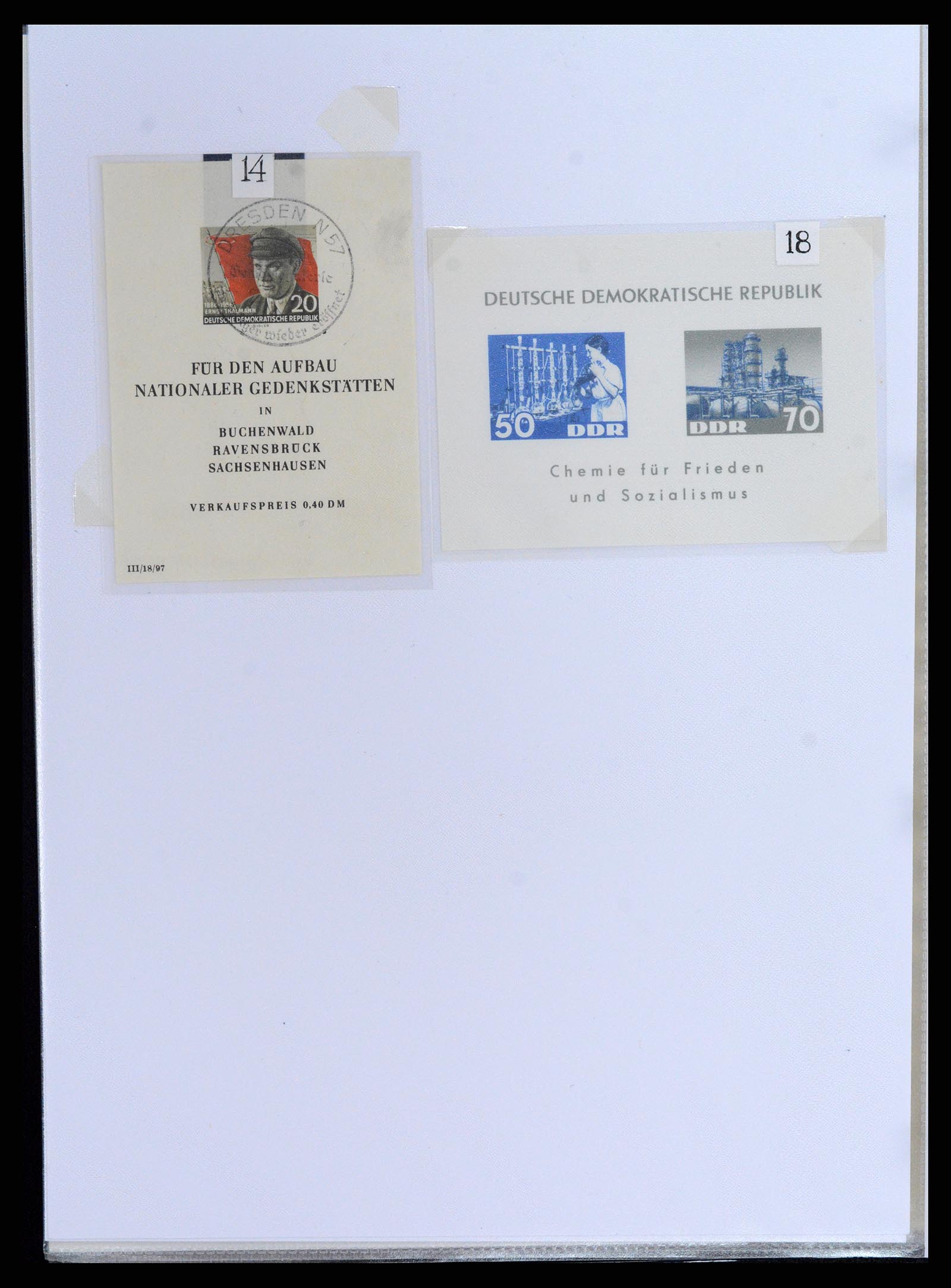37501 128 - Postzegelverzameling 37501 DDR 1949-1990.