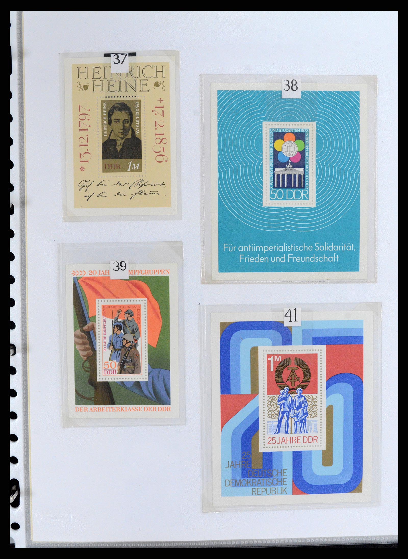 37501 131 - Postzegelverzameling 37501 DDR 1949-1990.