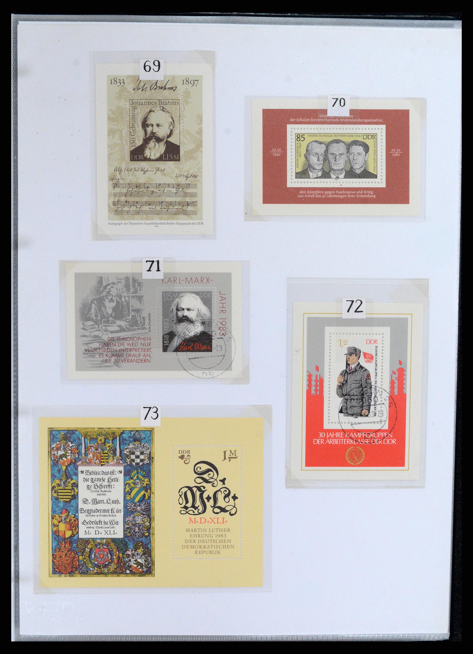 37501 138 - Postzegelverzameling 37501 DDR 1949-1990.