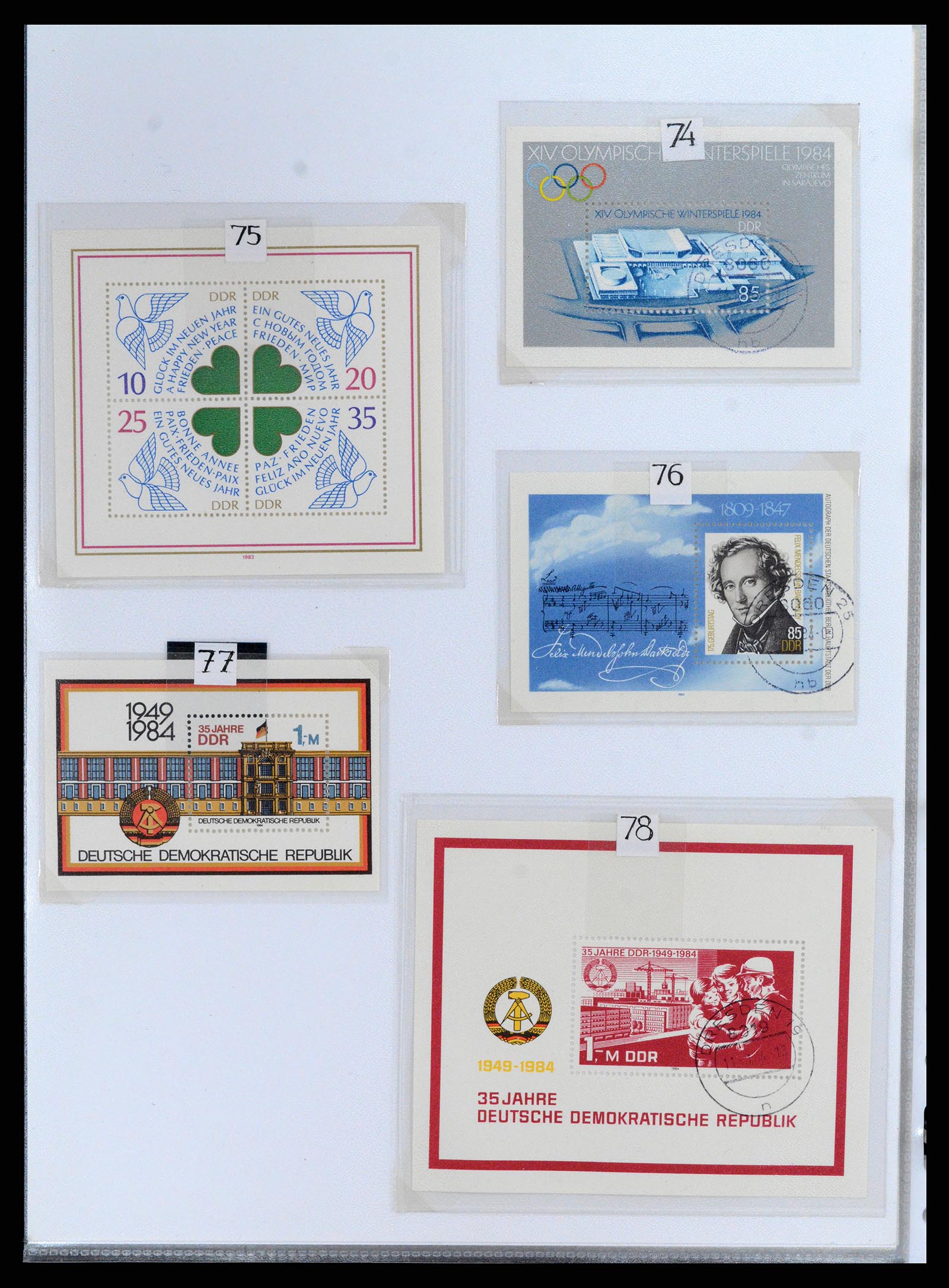 37501 139 - Postzegelverzameling 37501 DDR 1949-1990.
