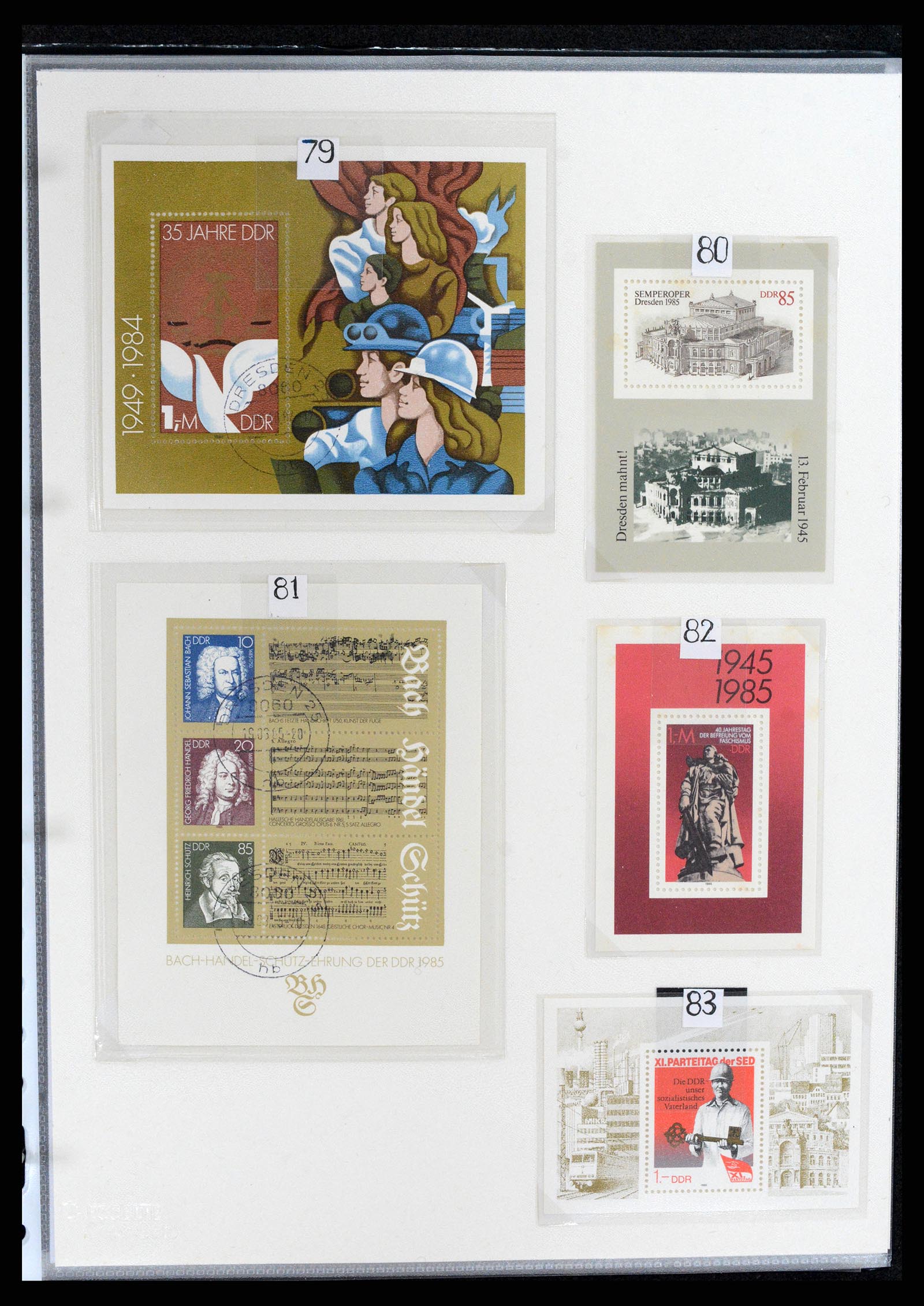 37501 140 - Postzegelverzameling 37501 DDR 1949-1990.