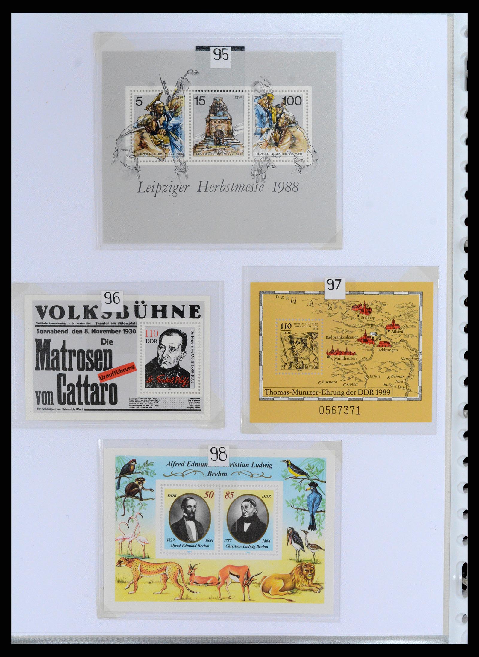 37501 143 - Postzegelverzameling 37501 DDR 1949-1990.