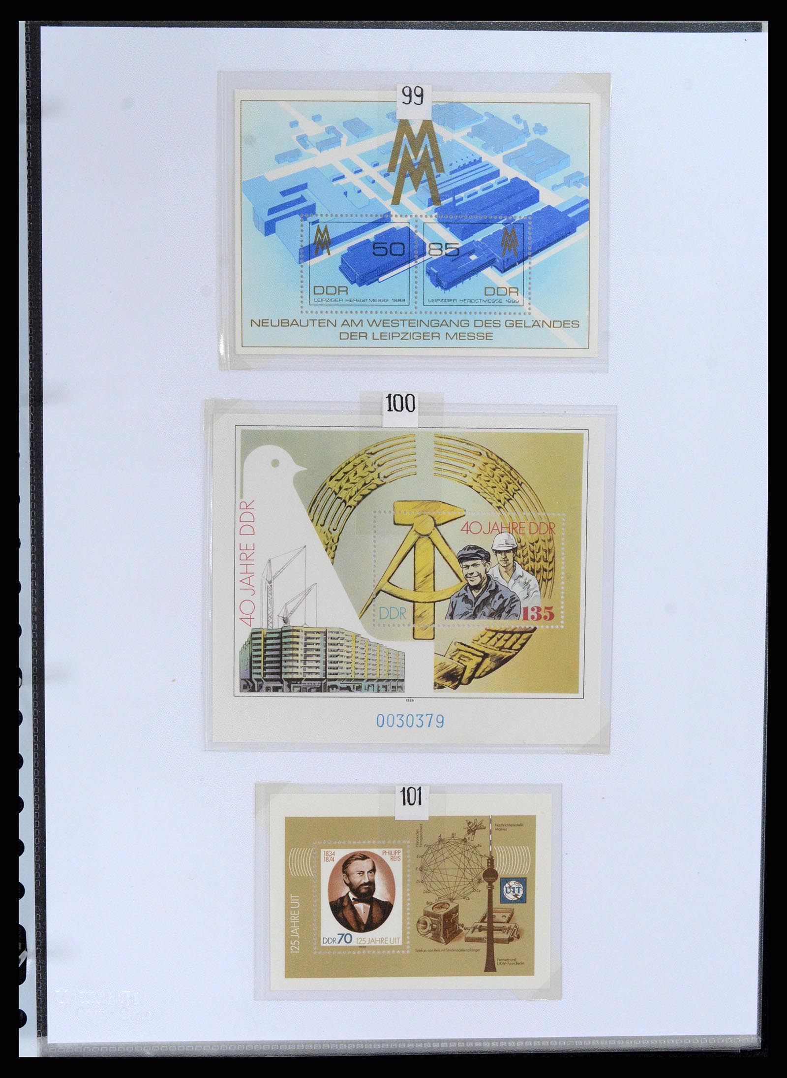 37501 144 - Postzegelverzameling 37501 DDR 1949-1990.