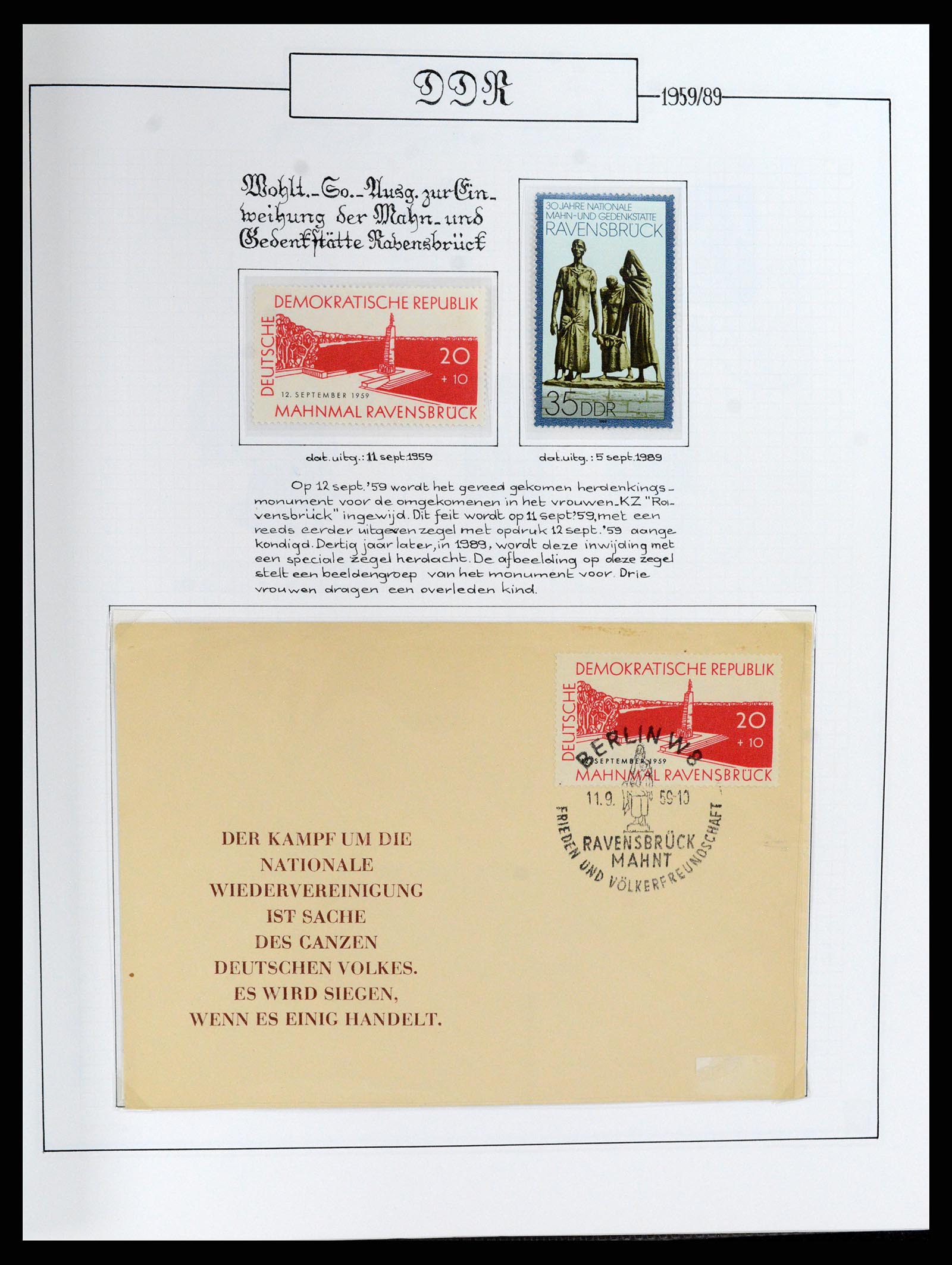 37501 183 - Postzegelverzameling 37501 DDR 1949-1990.