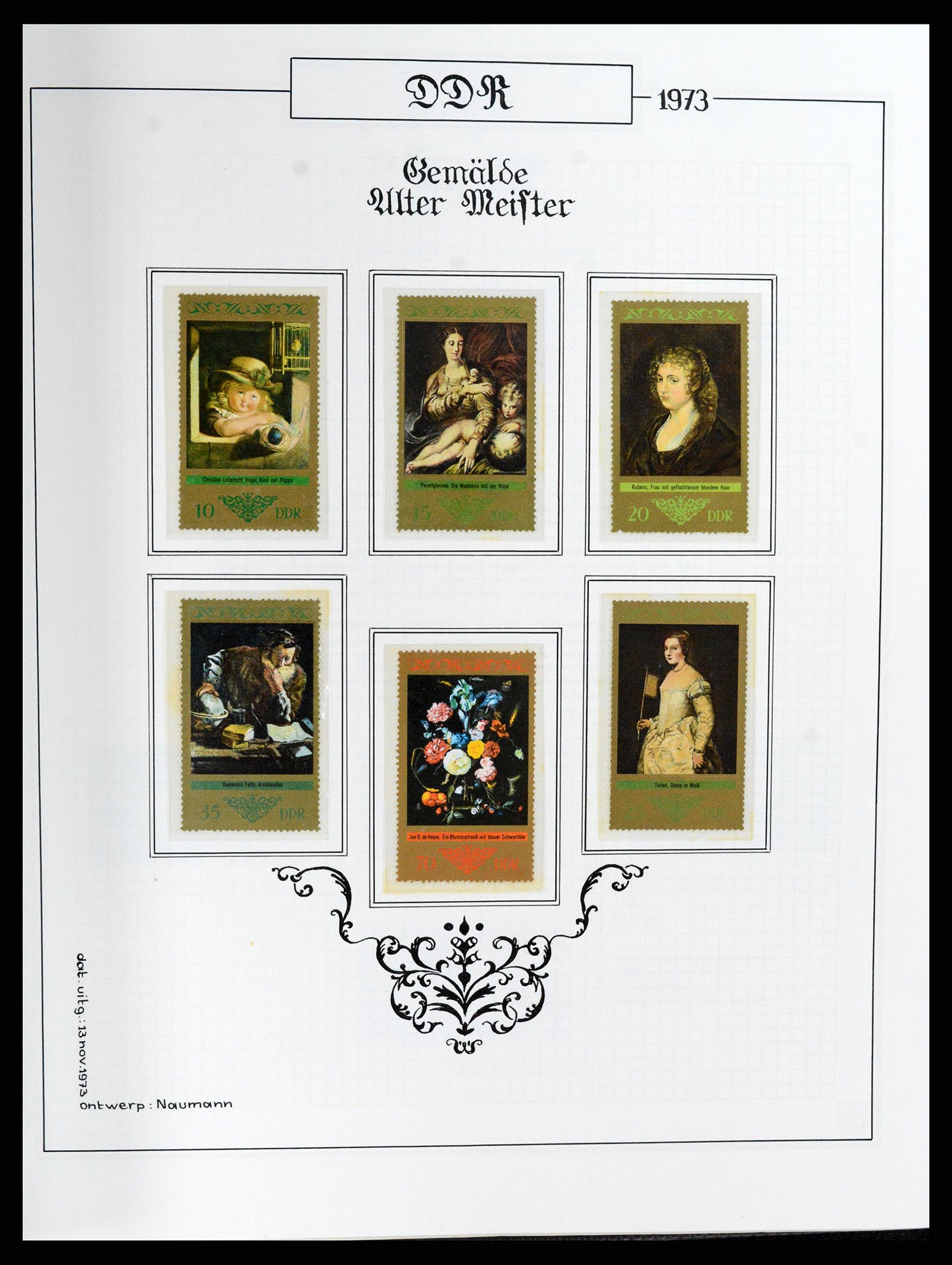 37501 196 - Postzegelverzameling 37501 DDR 1949-1990.