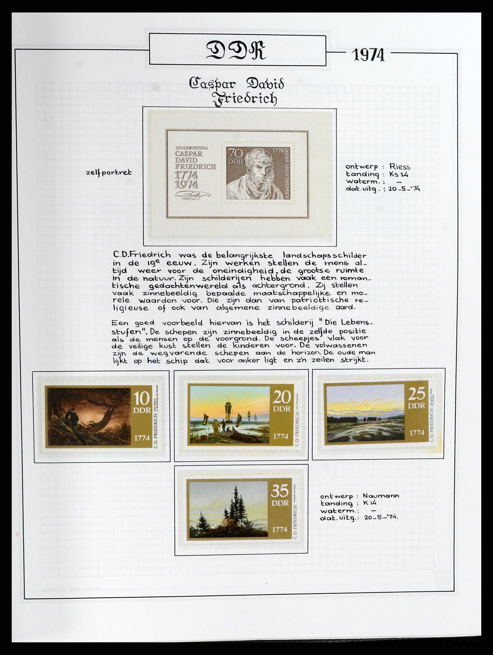 37501 197 - Postzegelverzameling 37501 DDR 1949-1990.