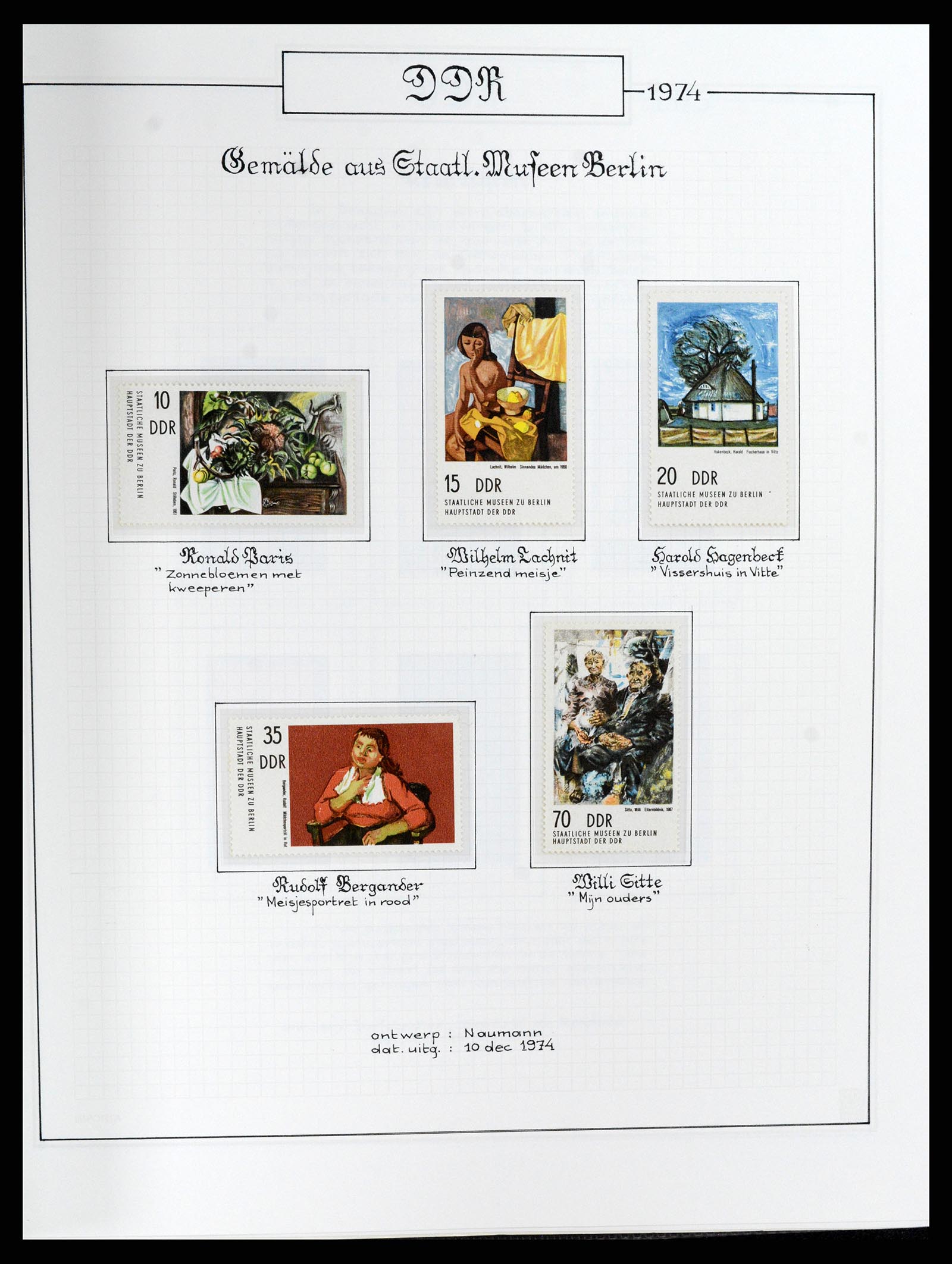 37501 198 - Postzegelverzameling 37501 DDR 1949-1990.