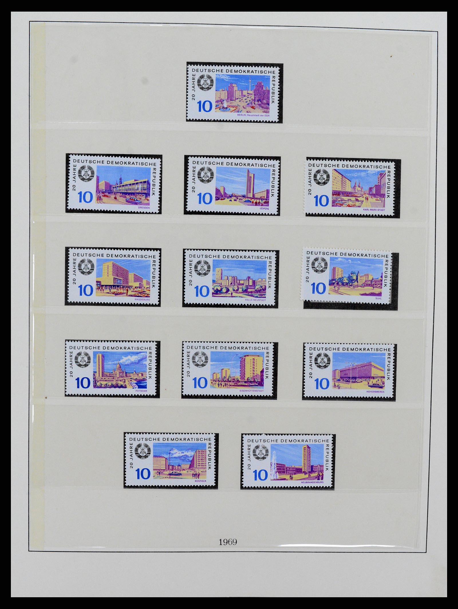 37507 119 - Postzegelverzameling 37507 D.D.R. 1949-1990.