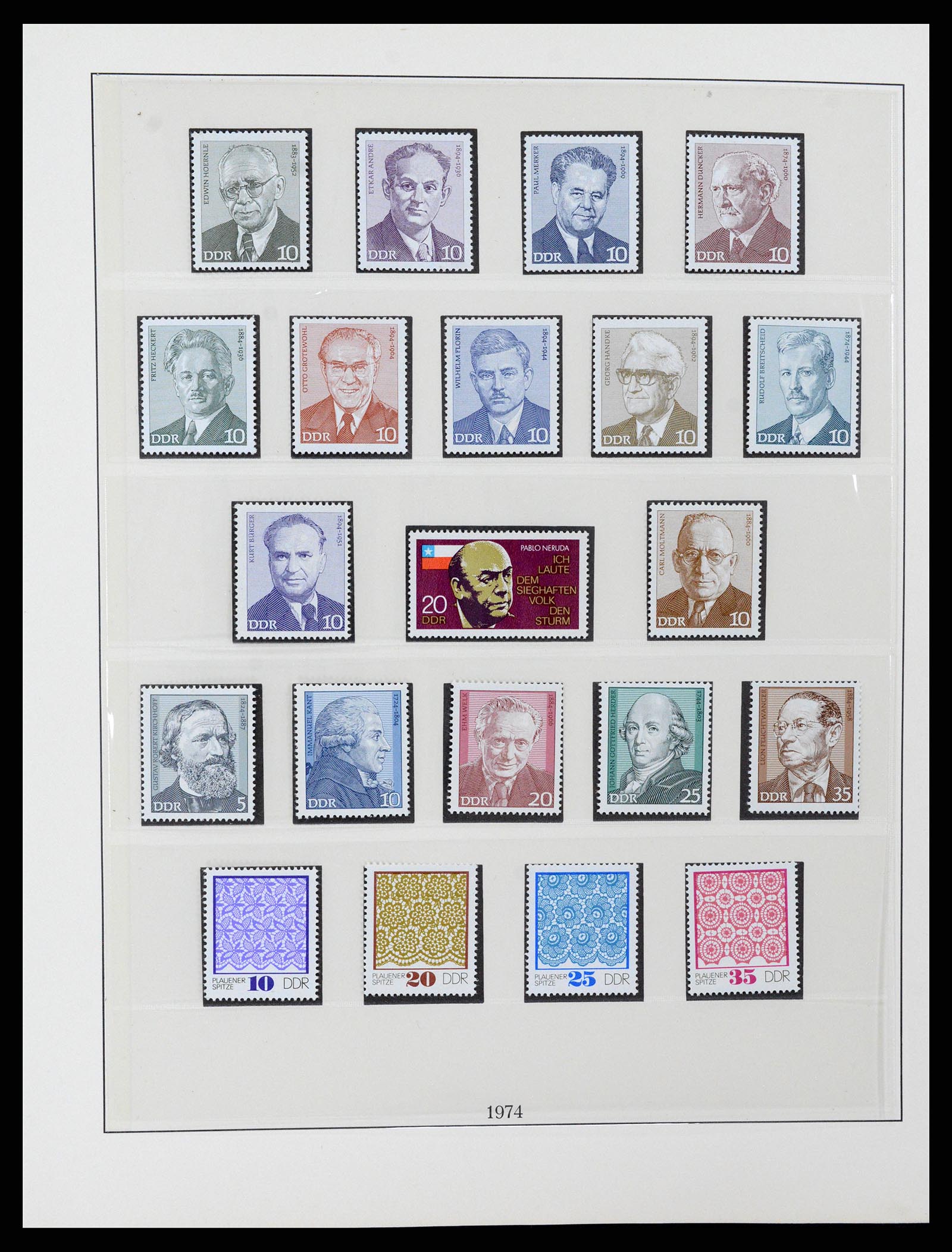 37507 166 - Postzegelverzameling 37507 D.D.R. 1949-1990.