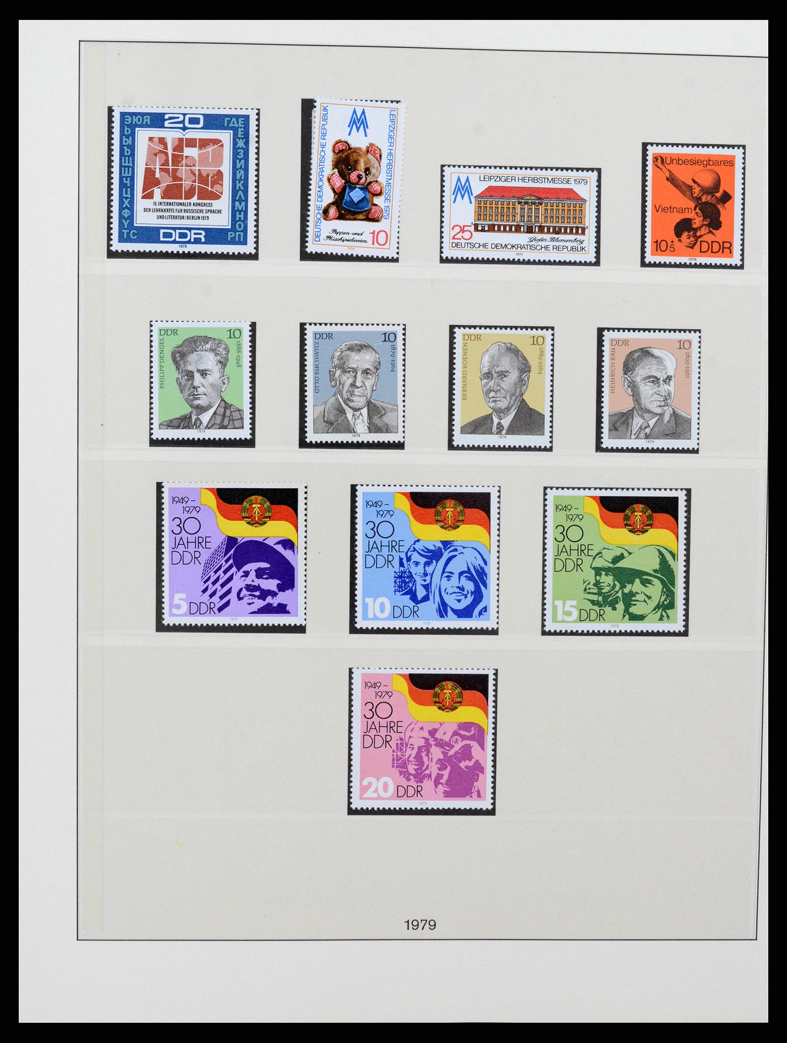 37507 222 - Postzegelverzameling 37507 D.D.R. 1949-1990.