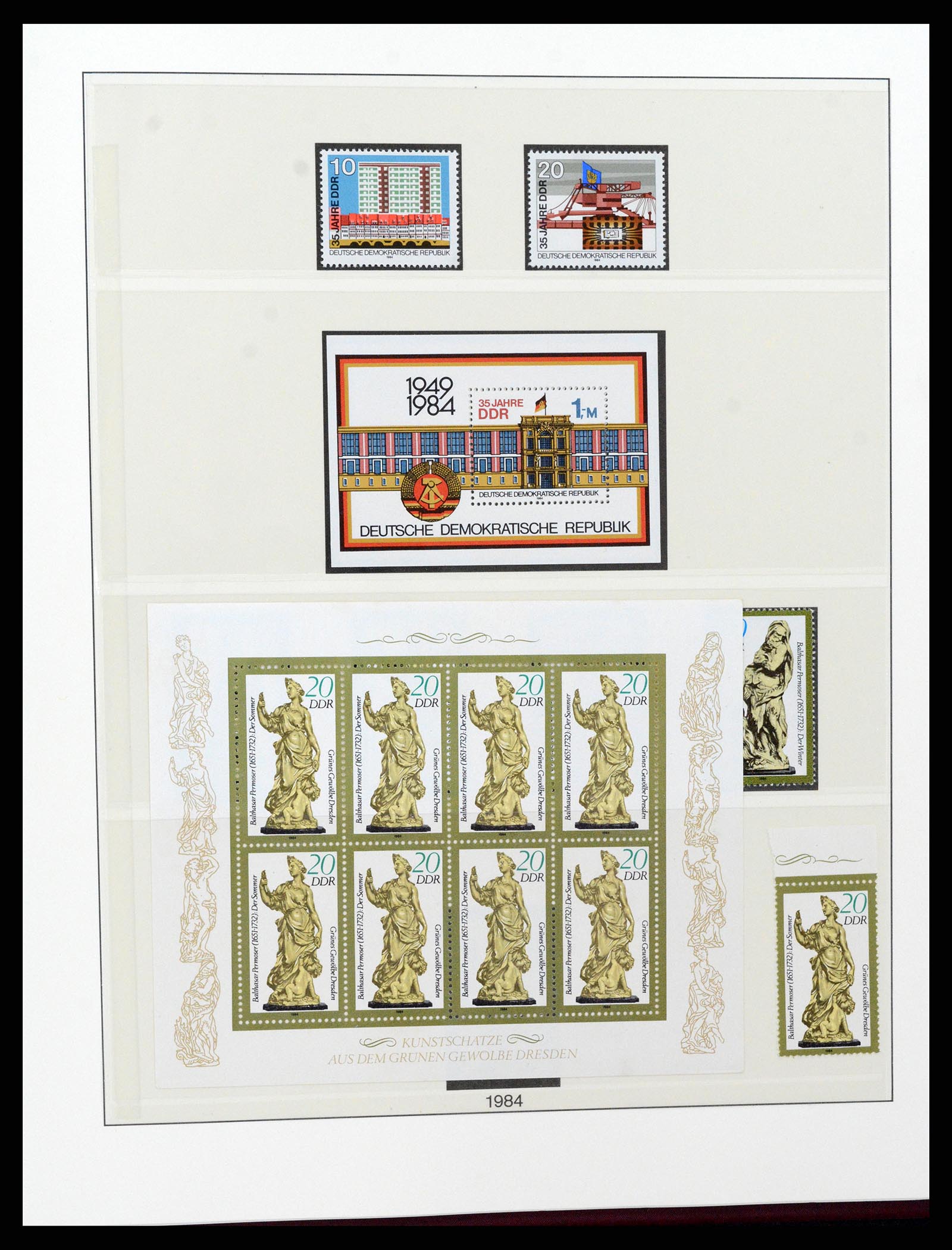 37507 268 - Postzegelverzameling 37507 D.D.R. 1949-1990.