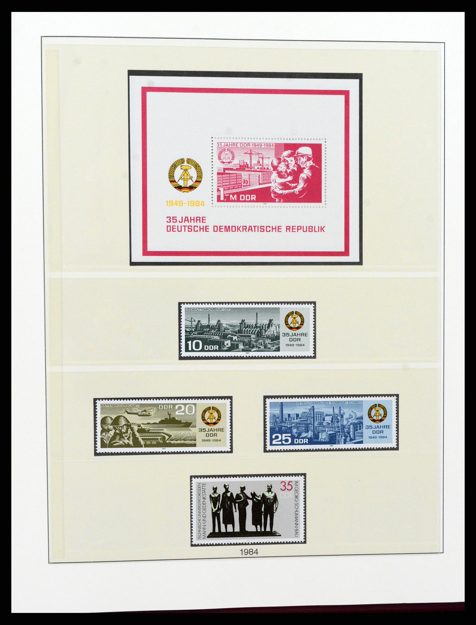 37507 269 - Postzegelverzameling 37507 D.D.R. 1949-1990.