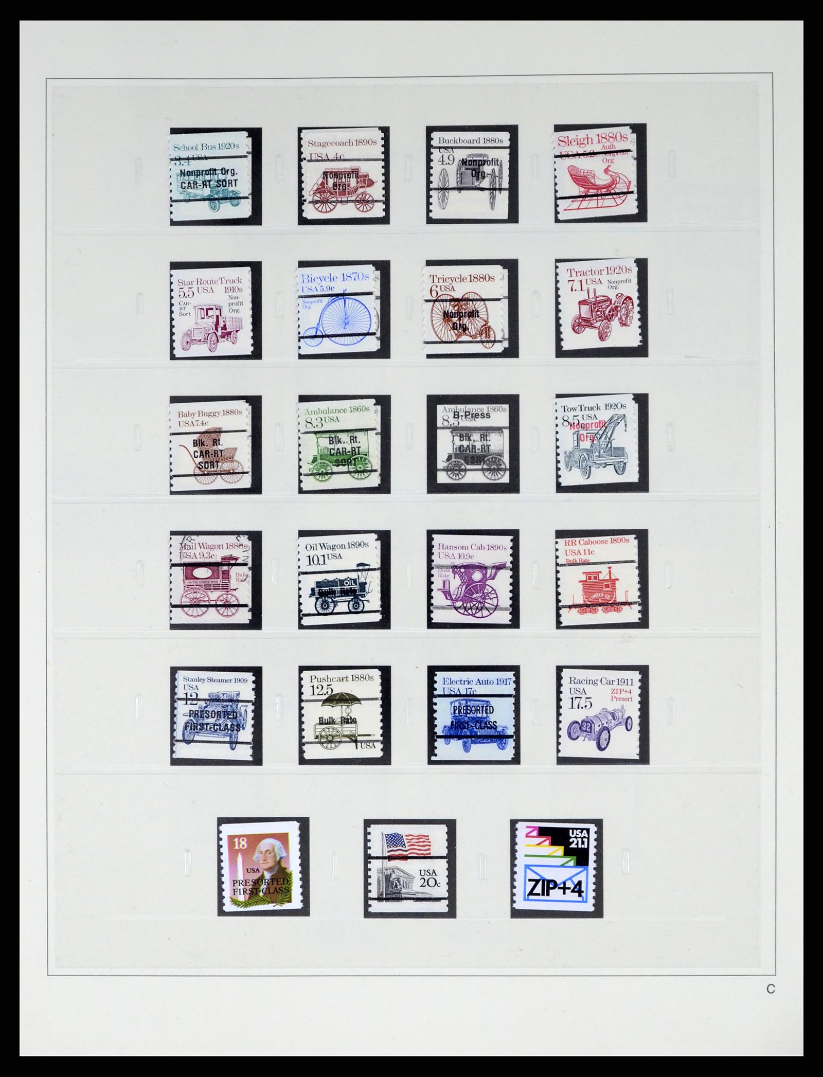 37551 127 - Stamp collection 37551 USA 1851-2001.