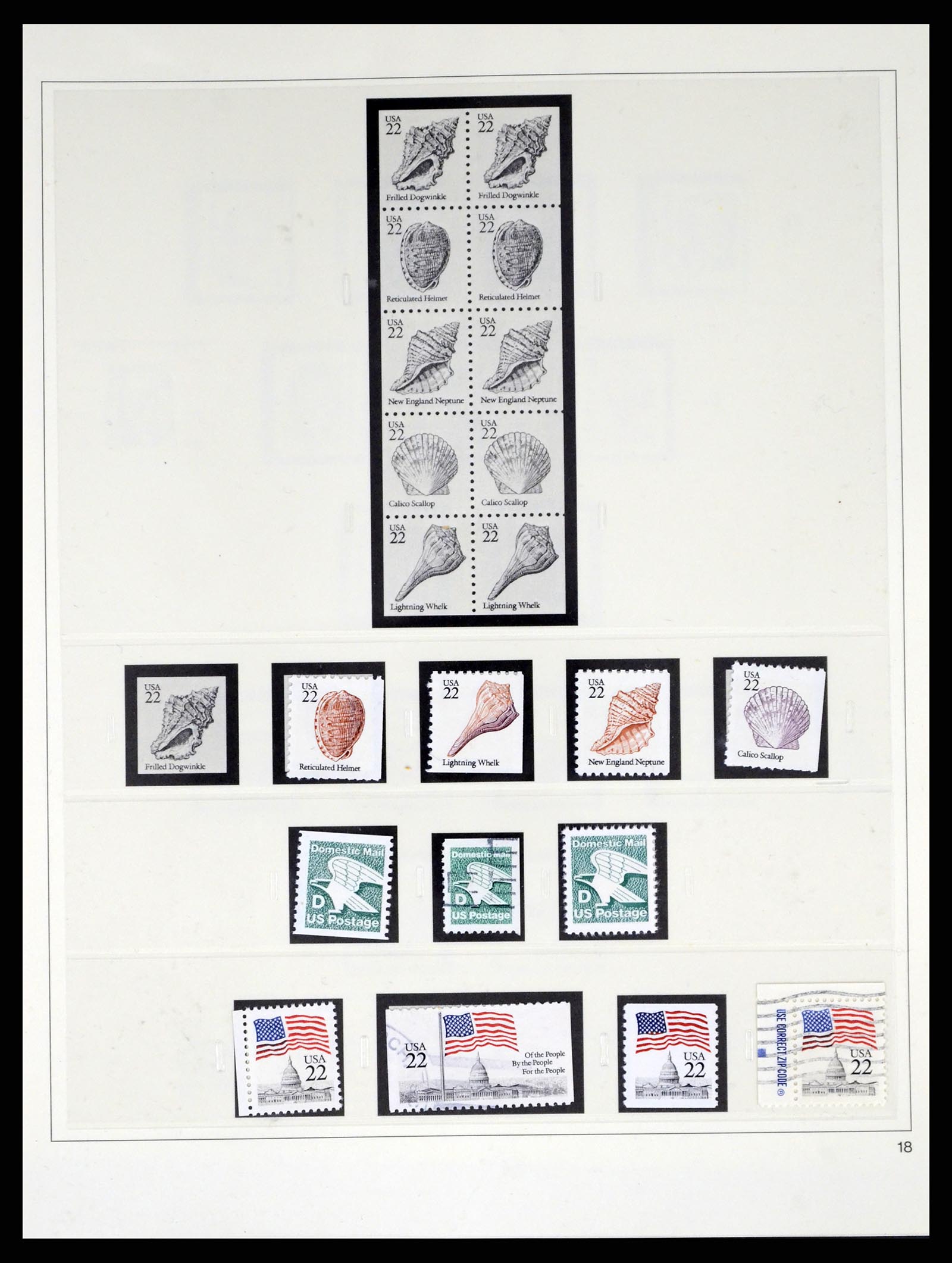 37551 138 - Stamp collection 37551 USA 1851-2001.