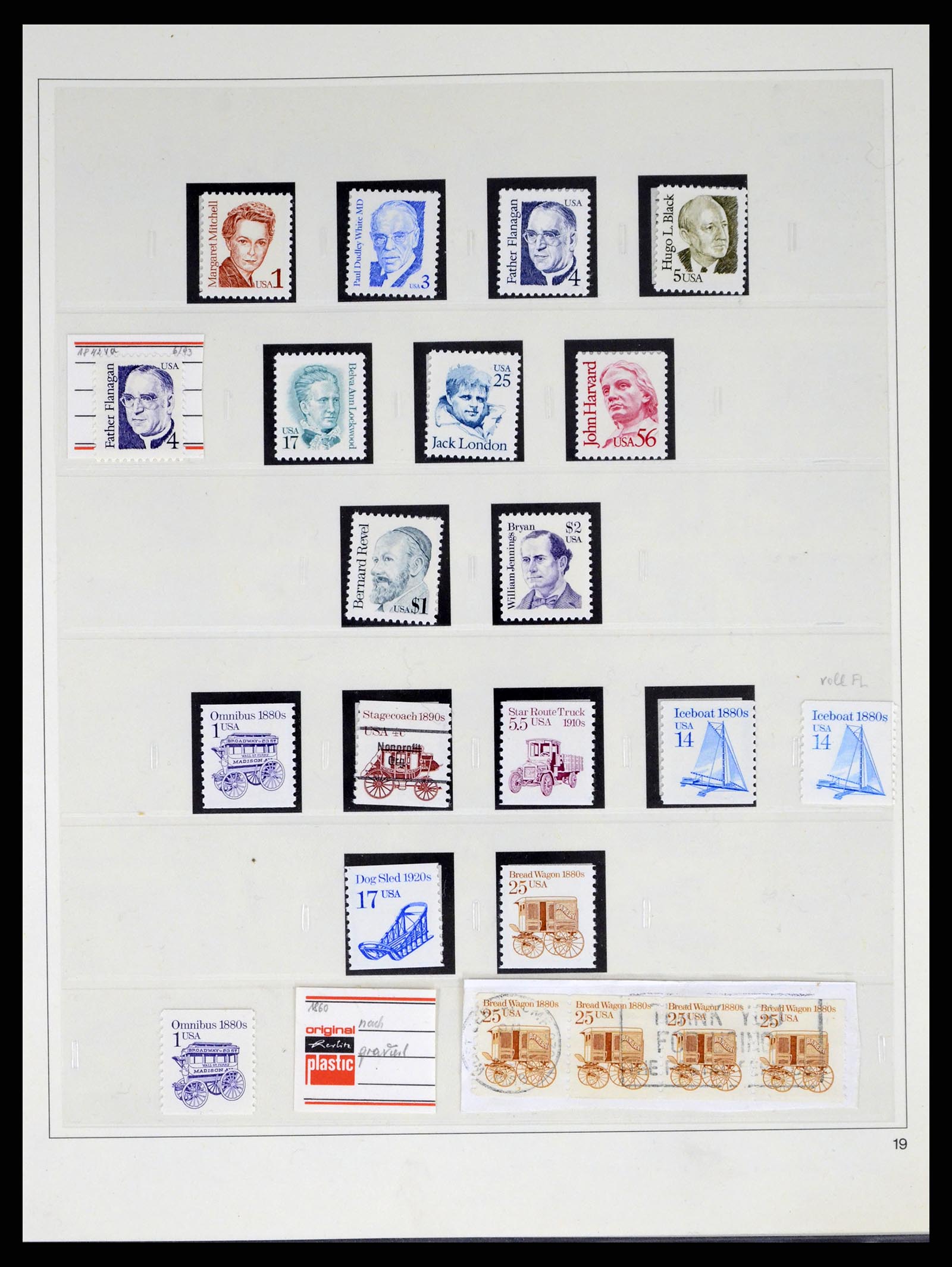 37551 139 - Stamp collection 37551 USA 1851-2001.