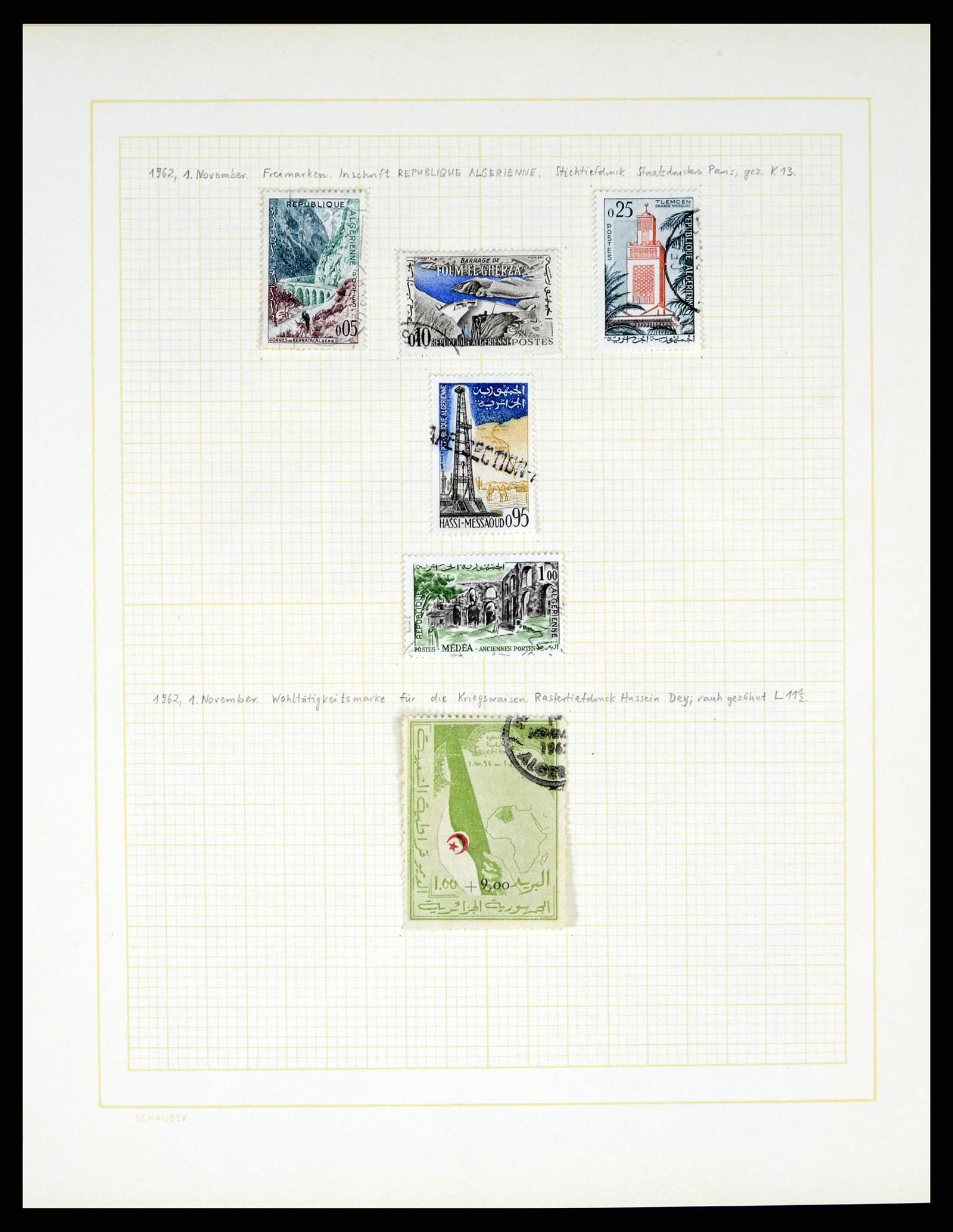 37590 066 - Postzegelverzameling 37590 Franse Kolonien 1849-1975.