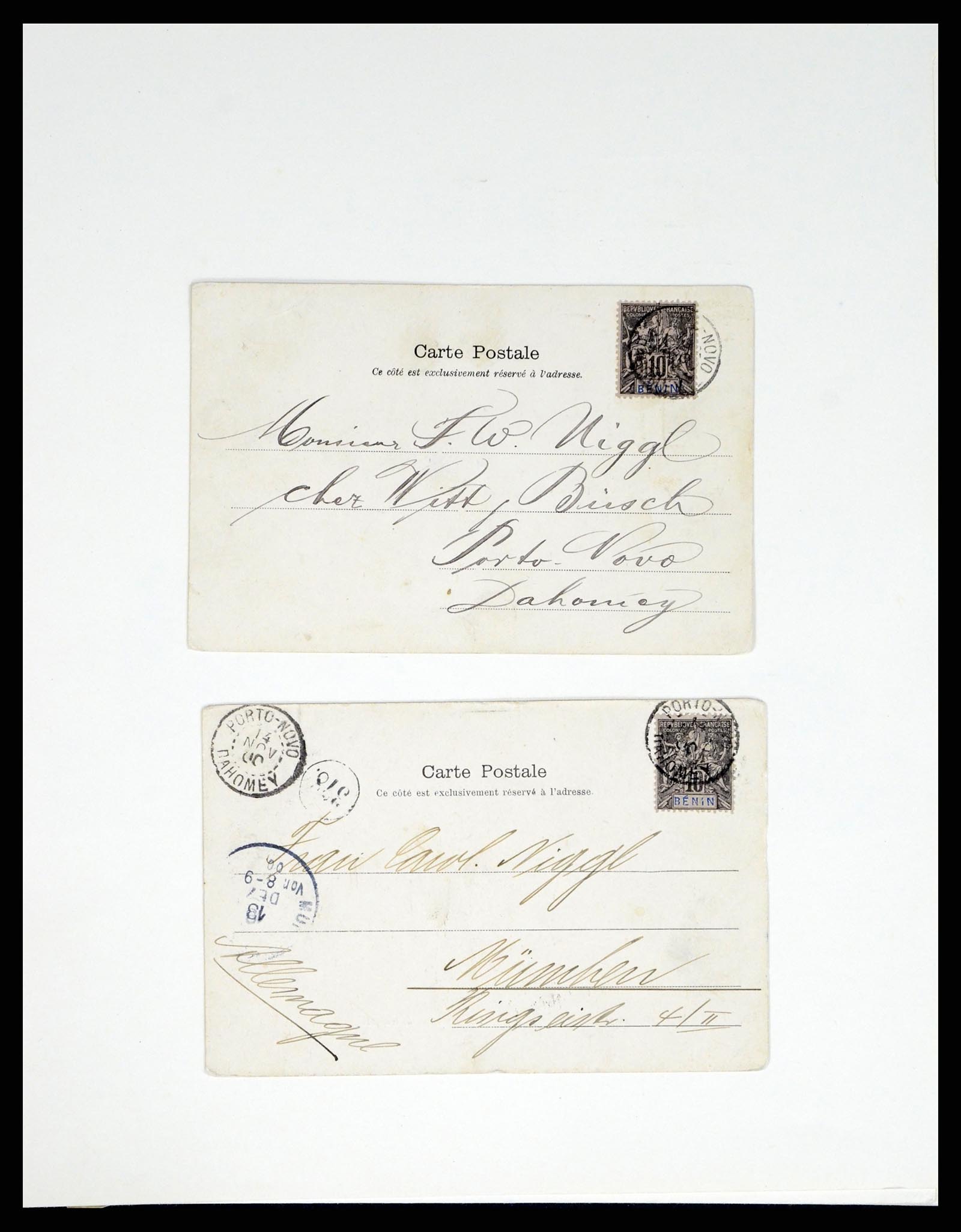 37590 081 - Postzegelverzameling 37590 Franse Kolonien 1849-1975.