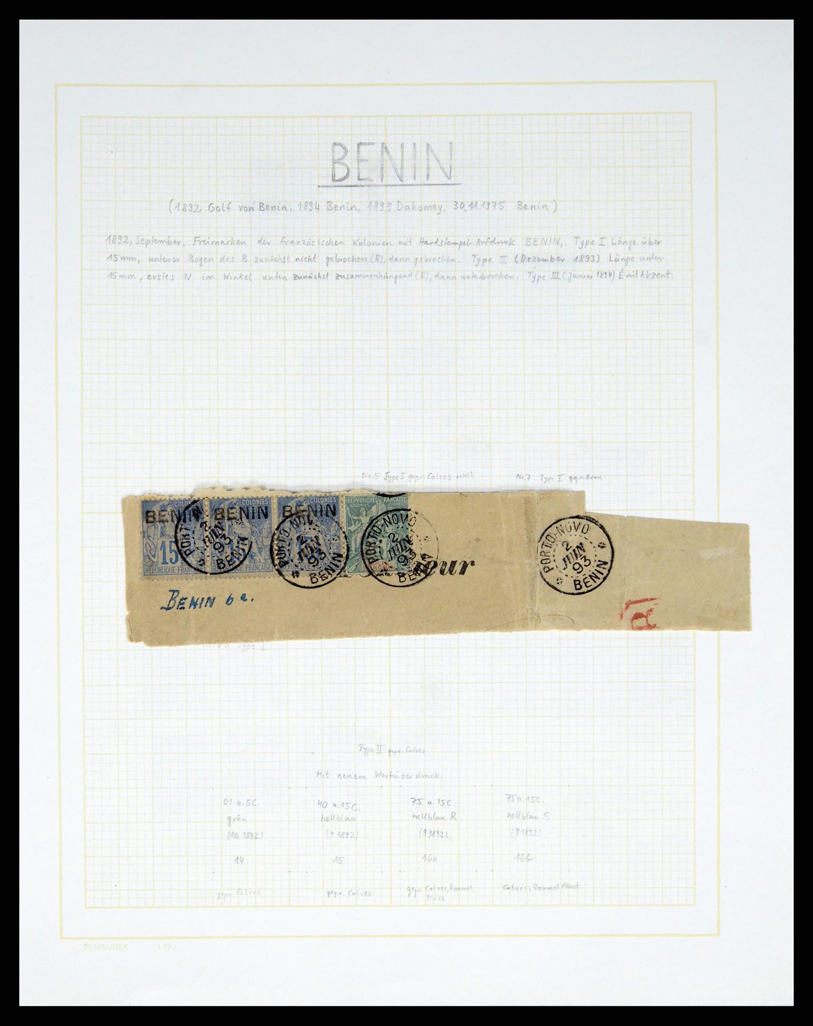 37590 085 - Postzegelverzameling 37590 Franse Kolonien 1849-1975.