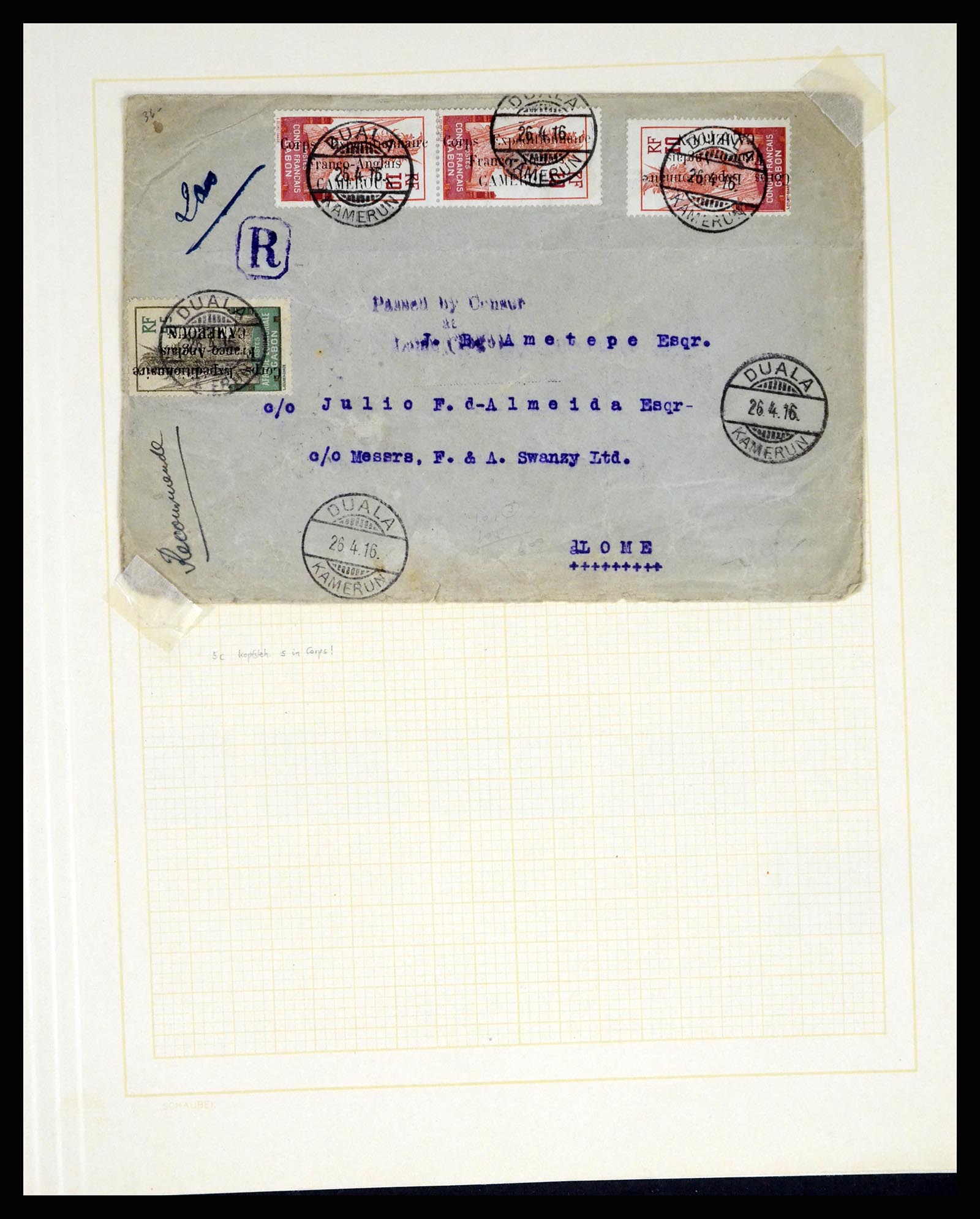 37590 091 - Postzegelverzameling 37590 Franse Kolonien 1849-1975.