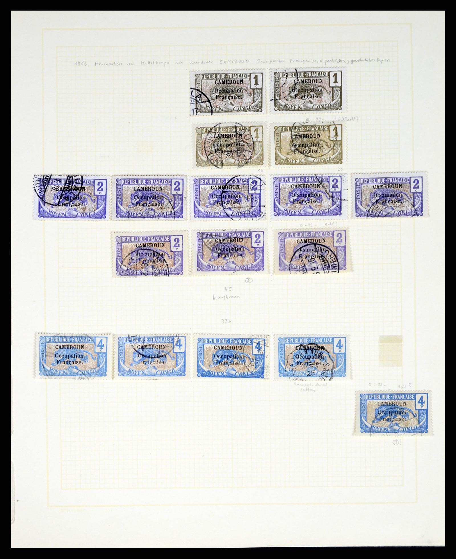 37590 092 - Postzegelverzameling 37590 Franse Kolonien 1849-1975.