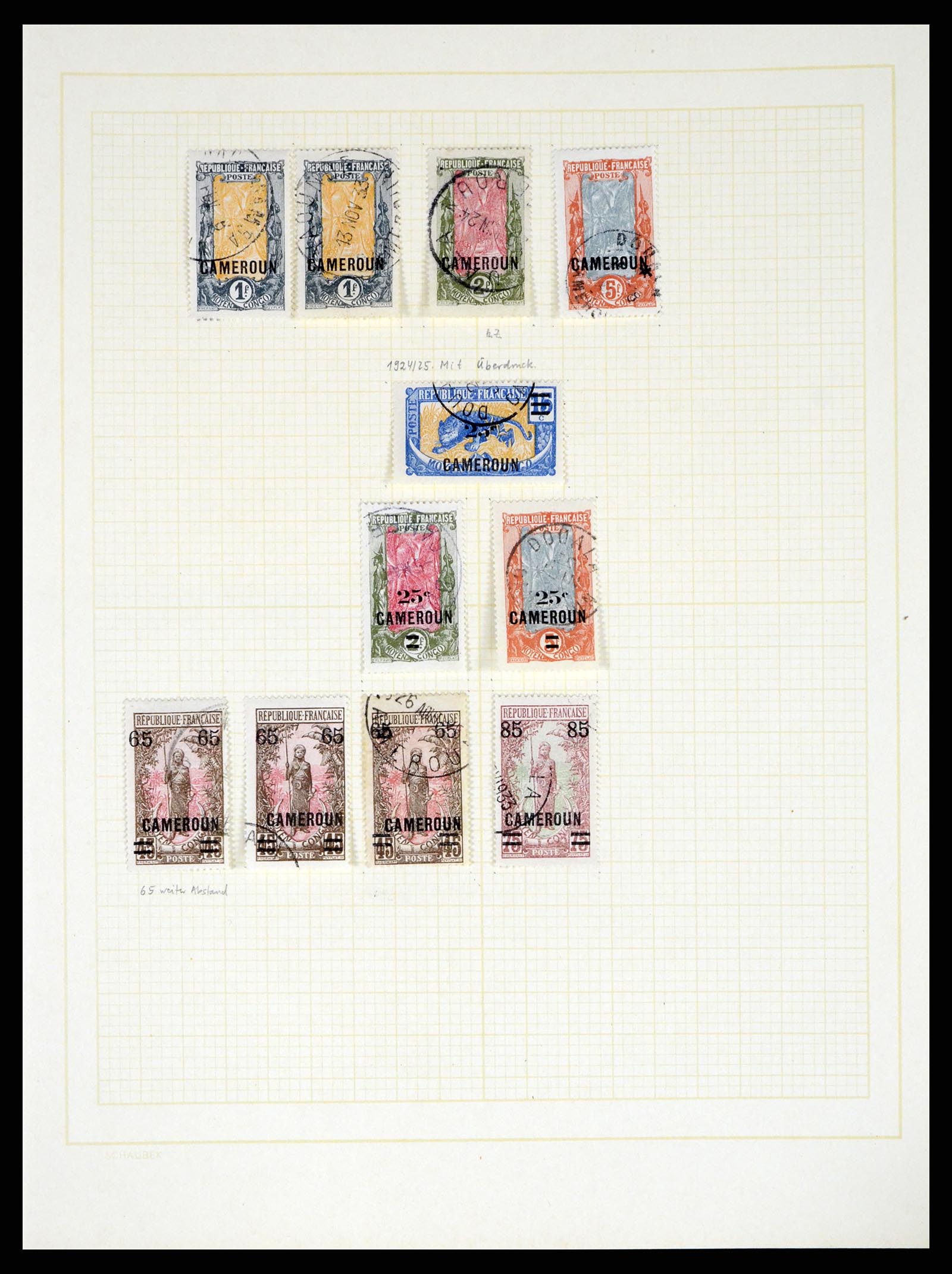 37590 100 - Postzegelverzameling 37590 Franse Kolonien 1849-1975.