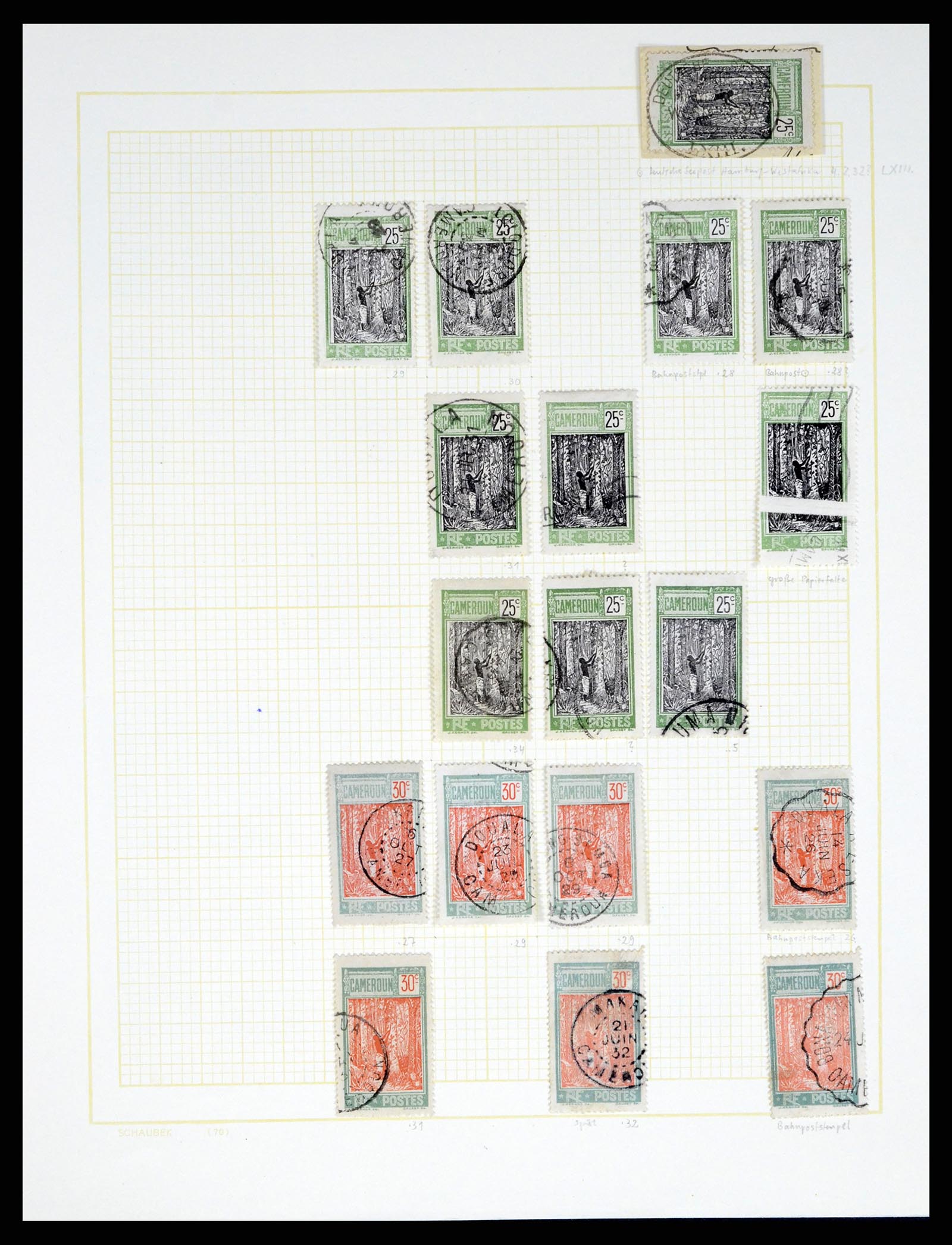 37590 103 - Postzegelverzameling 37590 Franse Kolonien 1849-1975.