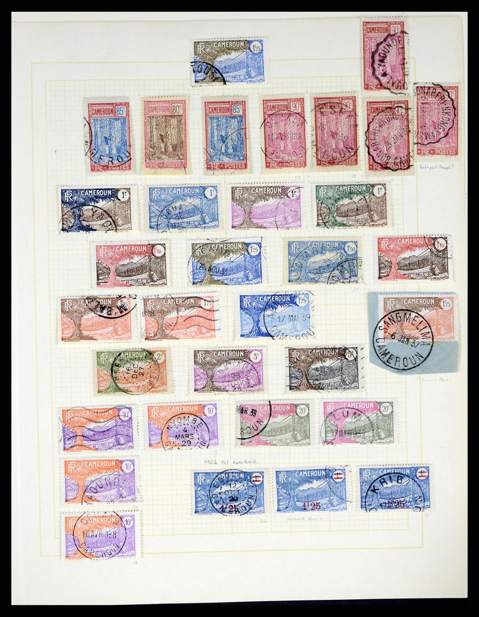 37590 106 - Postzegelverzameling 37590 Franse Kolonien 1849-1975.