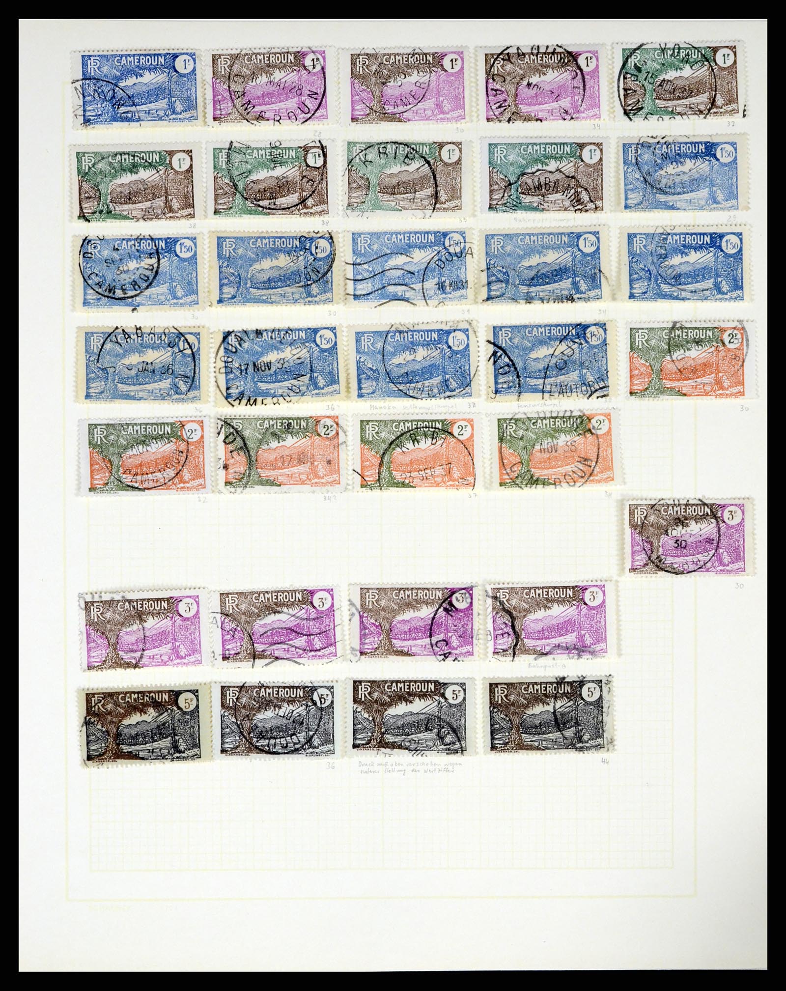 37590 107 - Postzegelverzameling 37590 Franse Kolonien 1849-1975.