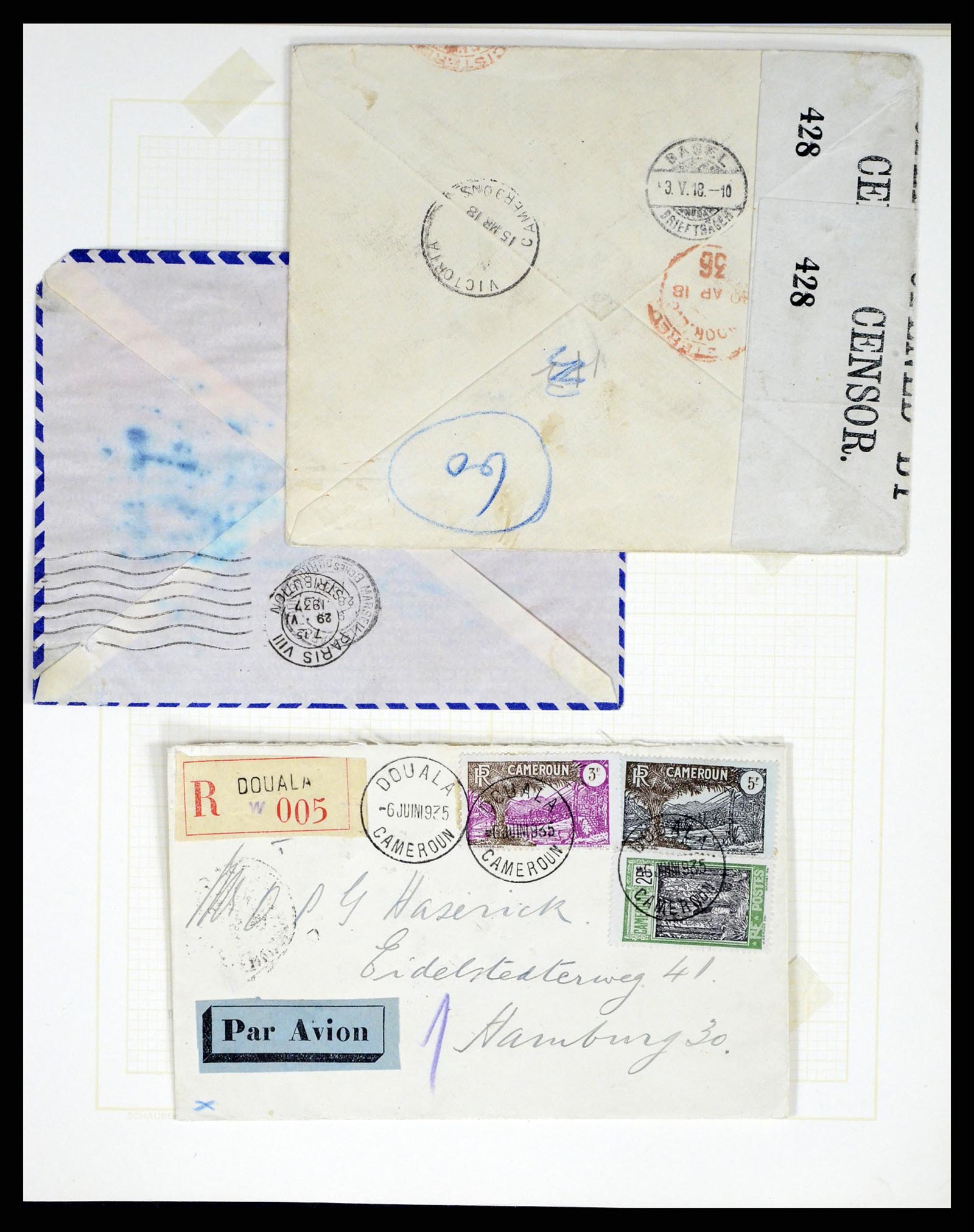 37590 109 - Postzegelverzameling 37590 Franse Kolonien 1849-1975.
