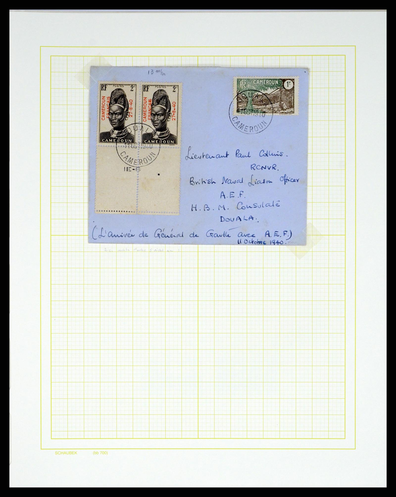 37590 117 - Postzegelverzameling 37590 Franse Kolonien 1849-1975.