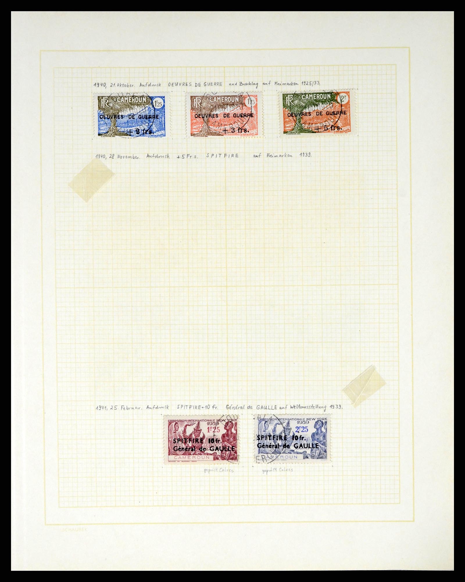 37590 118 - Postzegelverzameling 37590 Franse Kolonien 1849-1975.